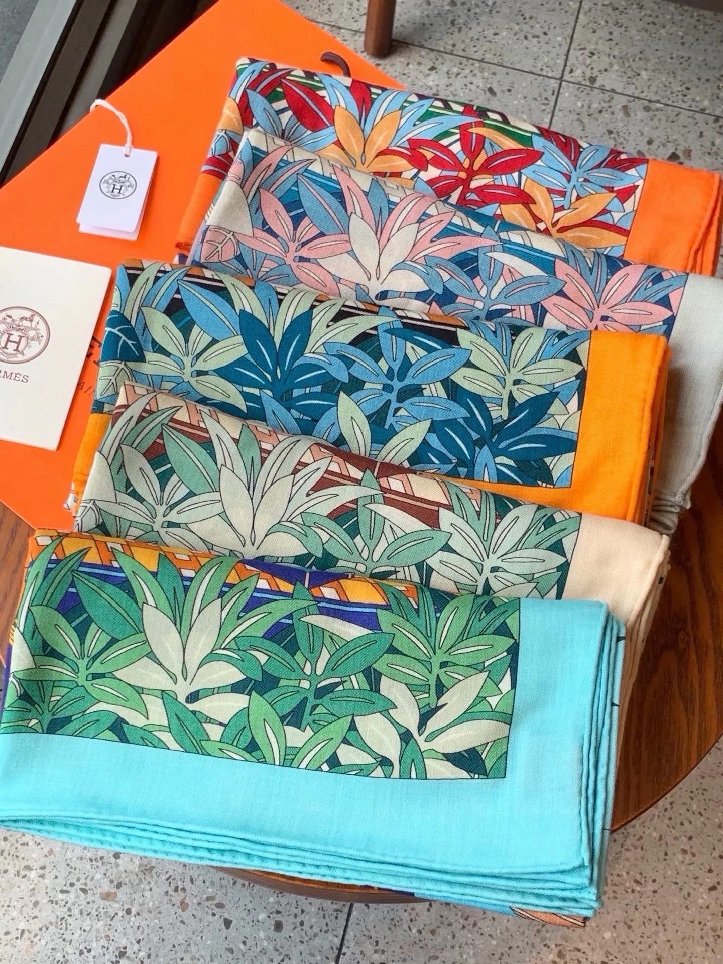 Silk Scarves HERMES 17543223