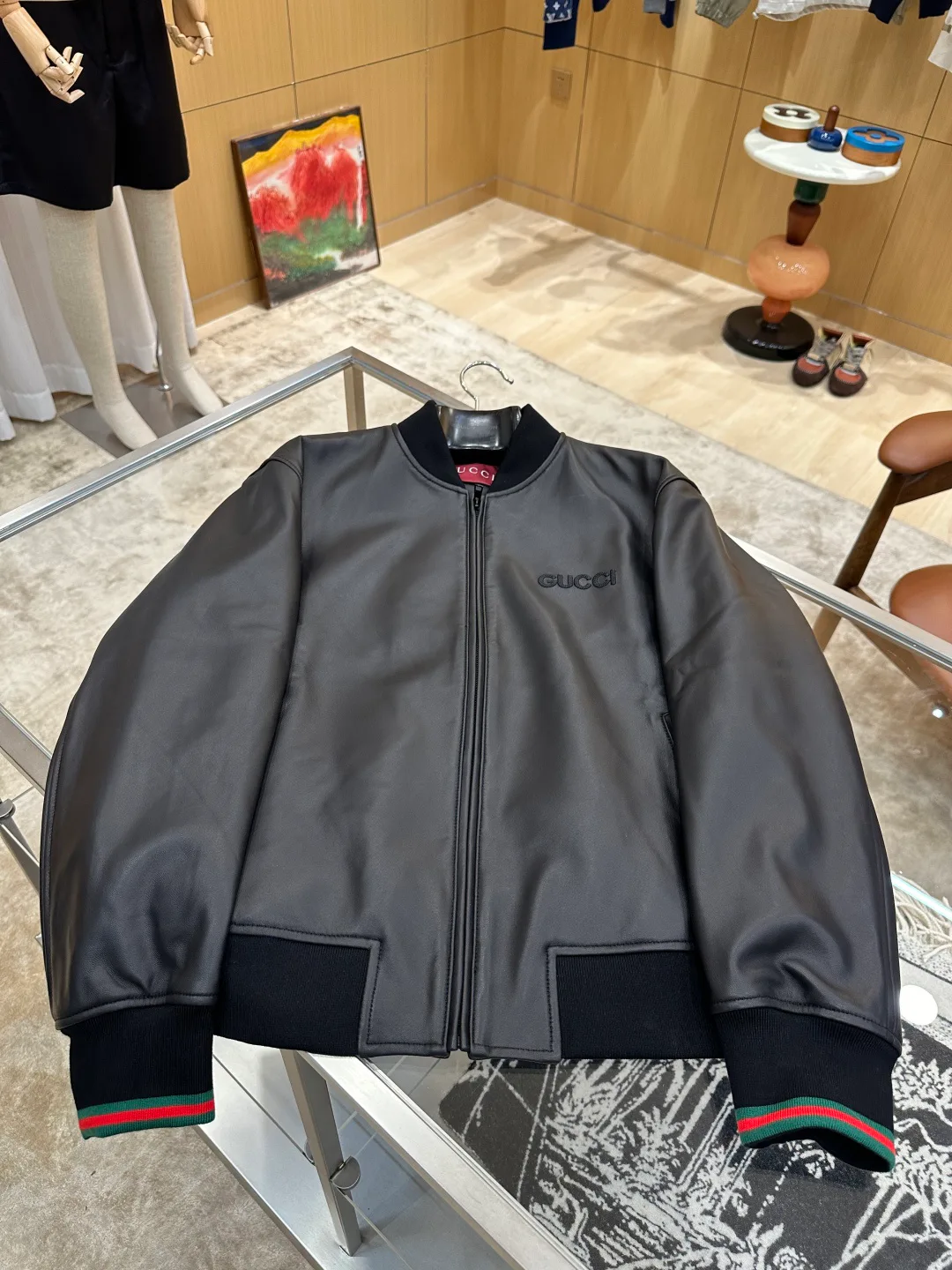 Men's Leather Jackets And Sheepskin Coats GUCCI 17699453