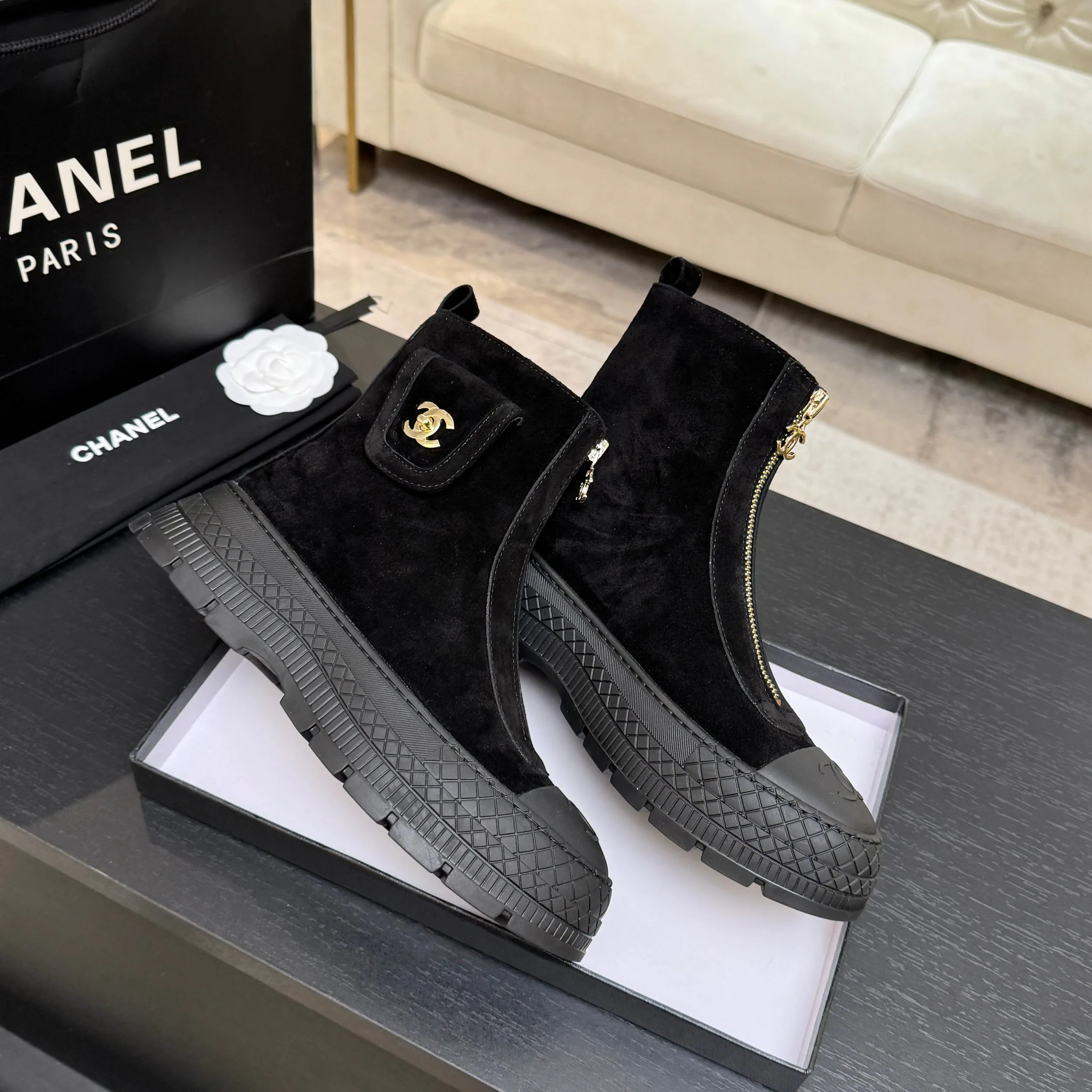 Women's Ankle Boots CHANEL 17899990