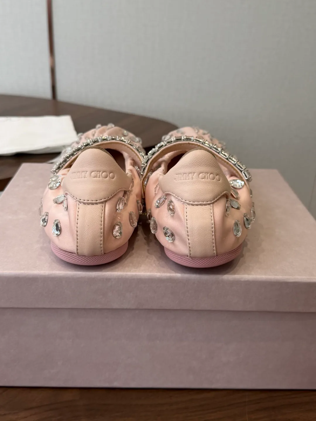 Women's Ballet Flats JIMMY CHOO 18258085