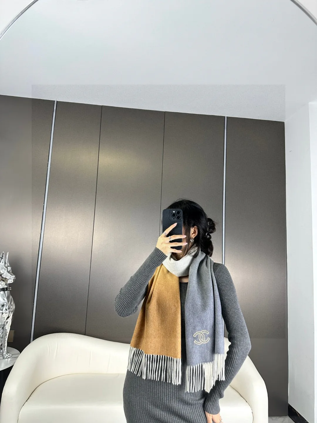 Scarves CHANEL 18322267