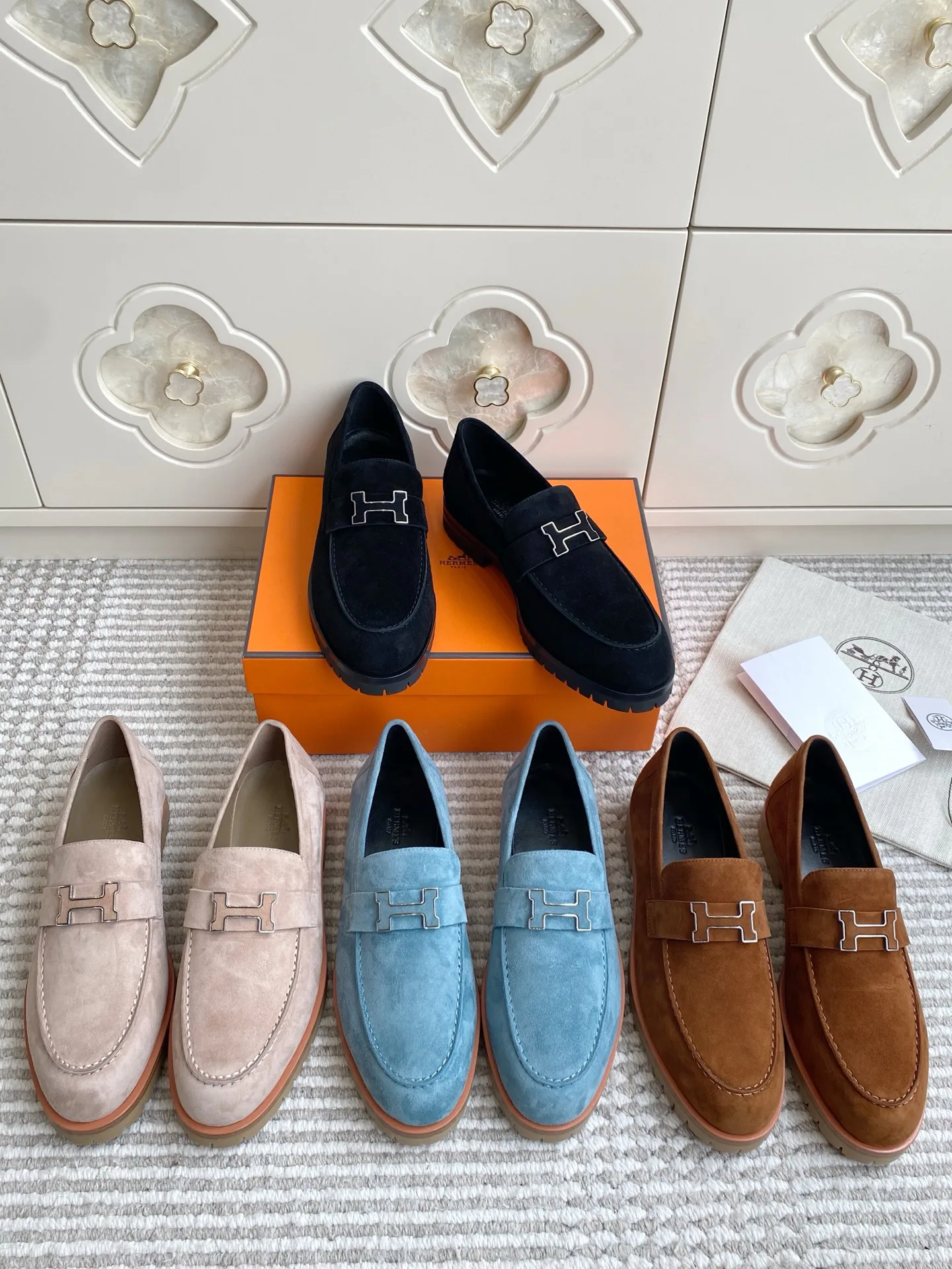 Women's Loafers And Moccasins HERMES 17476103