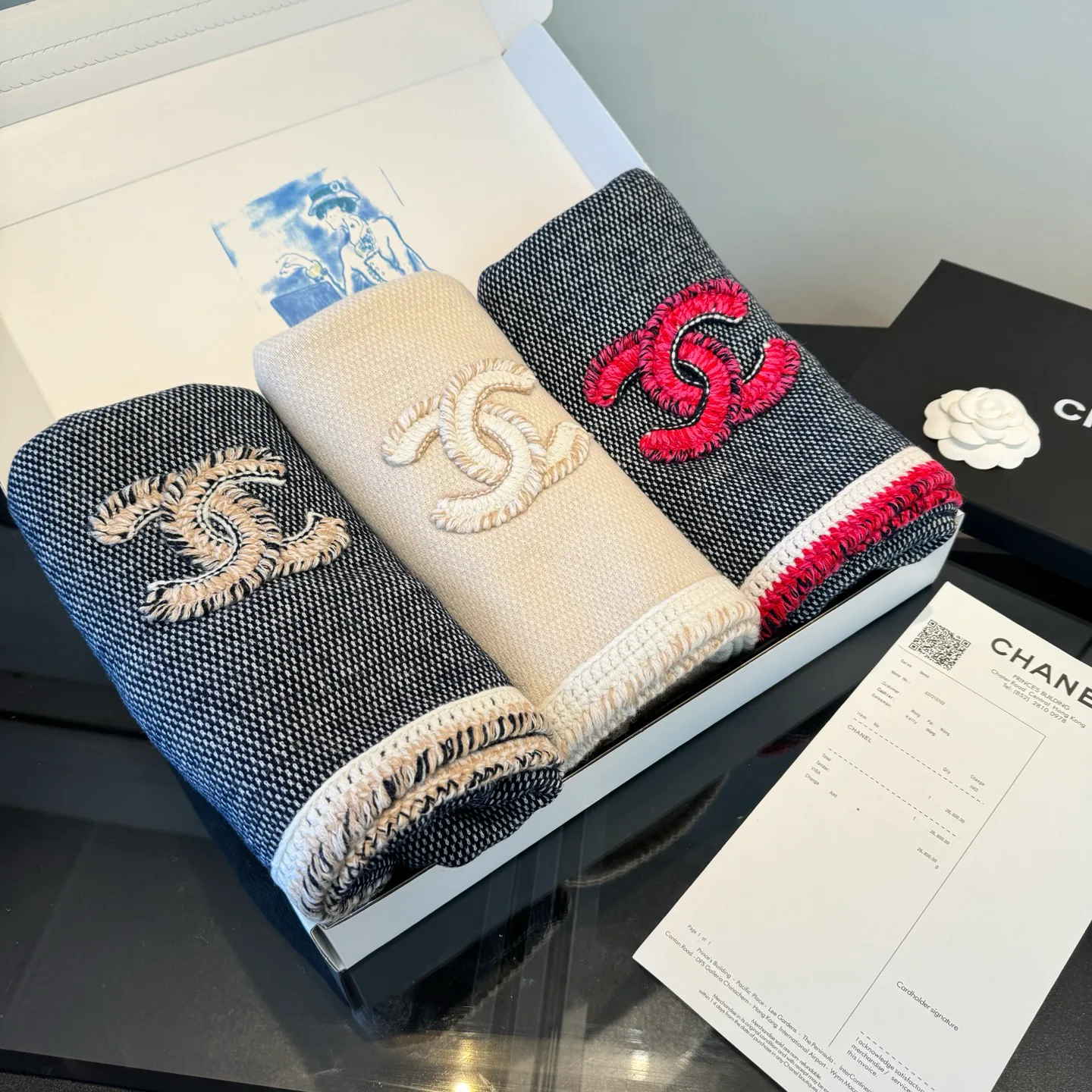Scarves CHANEL 18104905