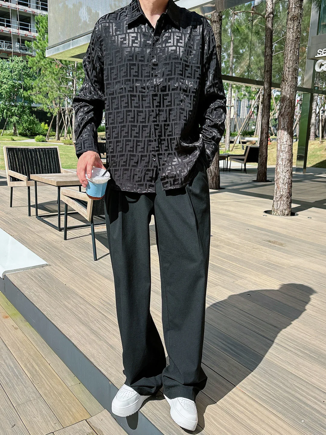 Men's Shirts FENDI 18097645