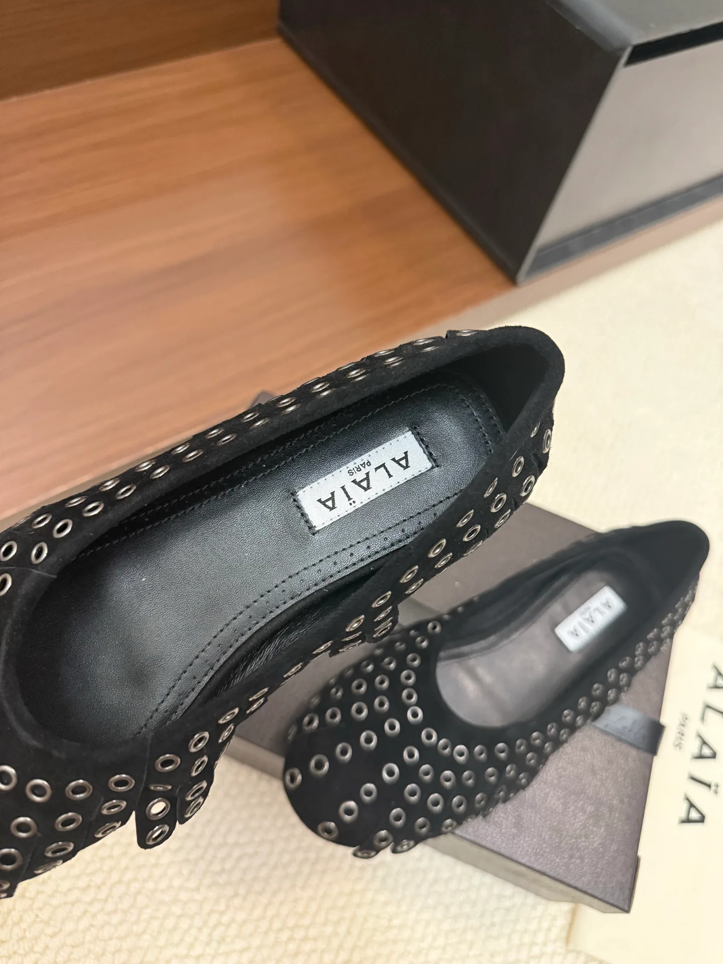 Women's Ballet Flats ALAIA 18042044