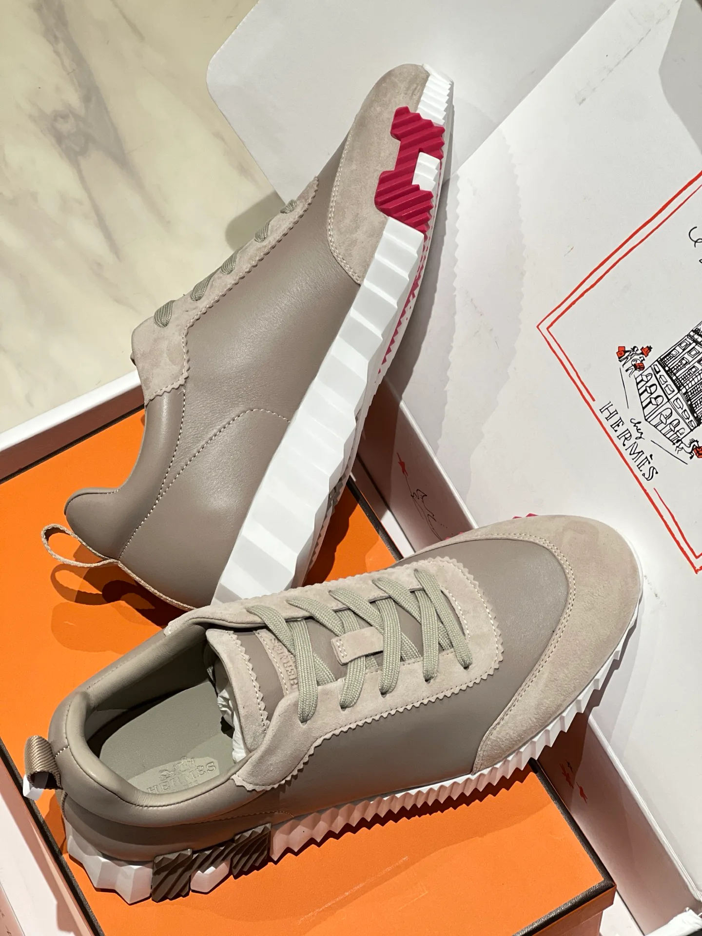 Women's Sneakers HERMES 18080315