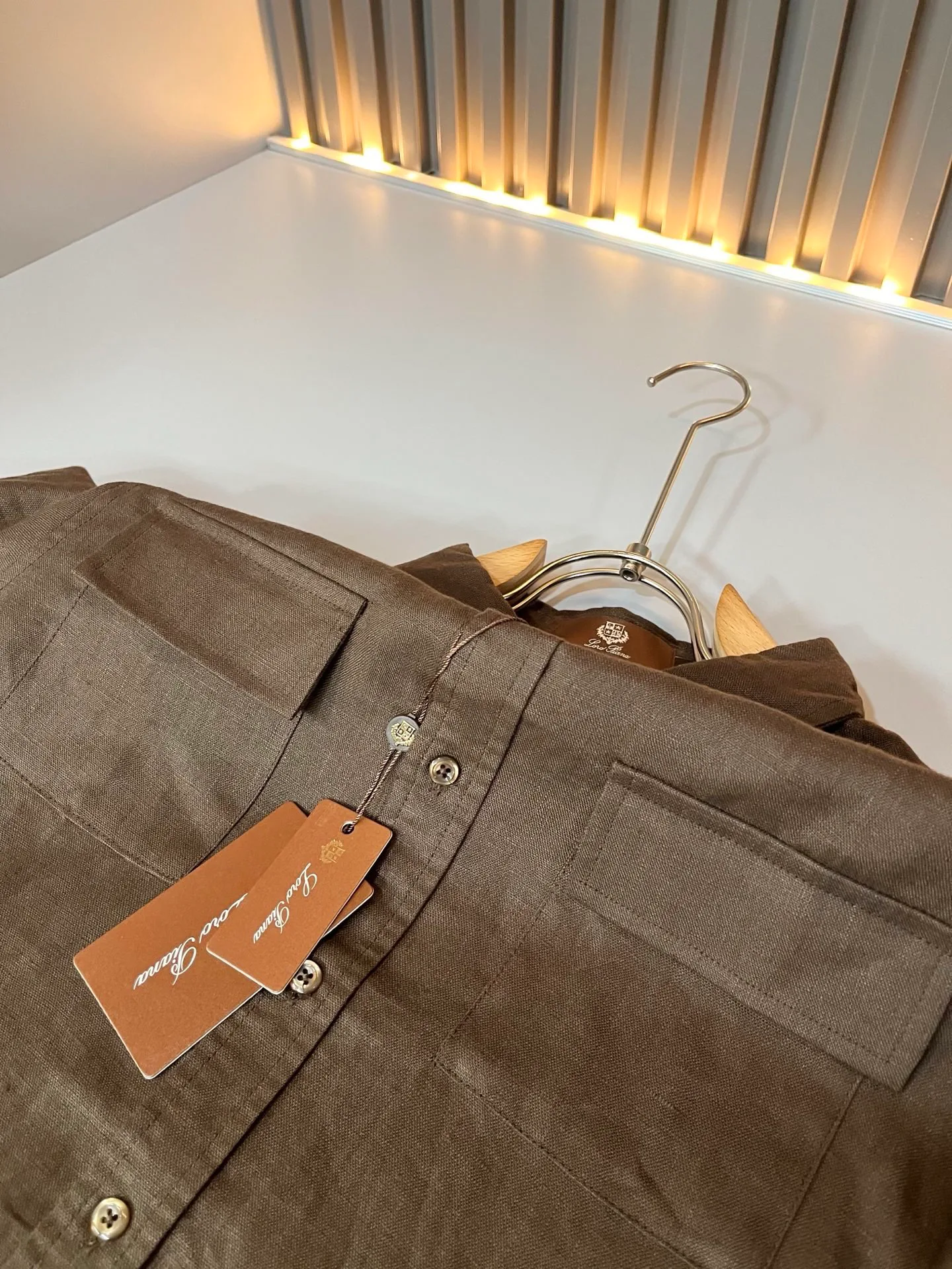 Рубашки Мужские Loro Piana 18592587