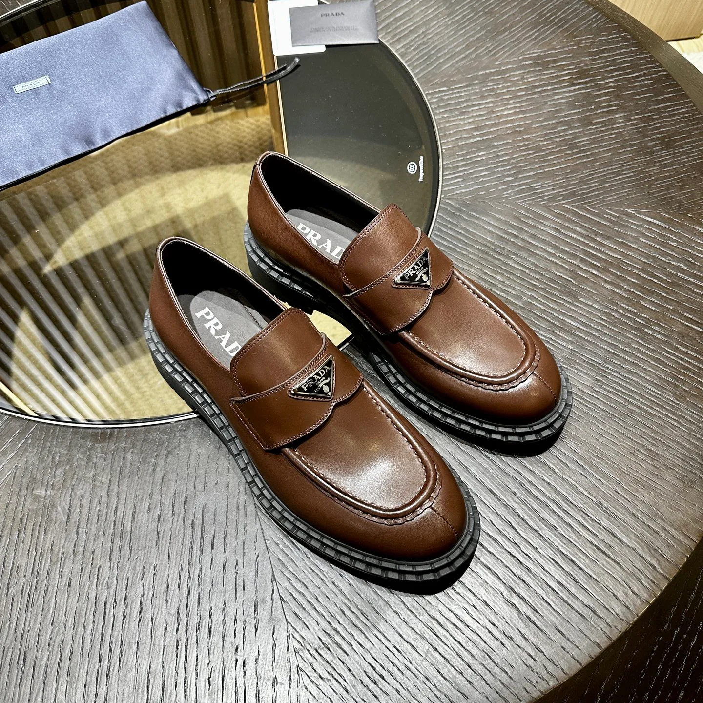 Men's Loafers And Dress Shoes PRADA 18192295