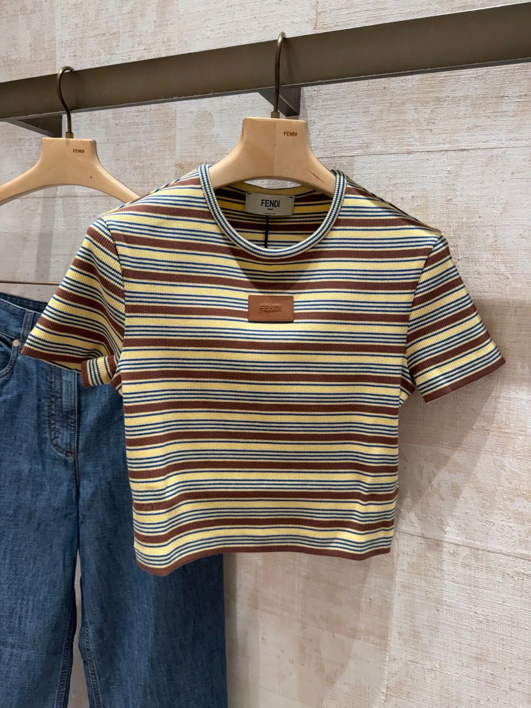 Men's T-Shirts FENDI 17480574