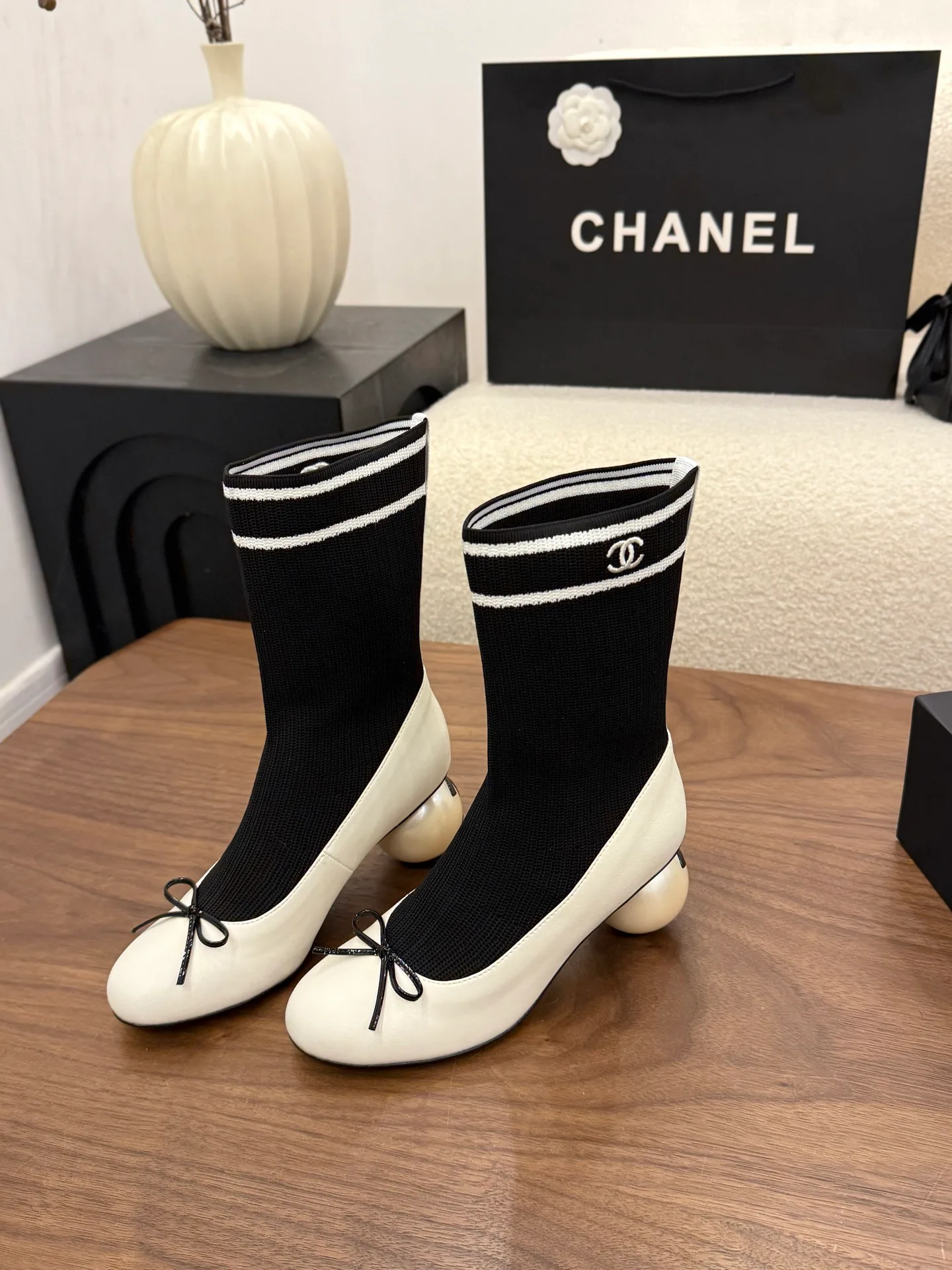 Women's Booties CHANEL 18500969