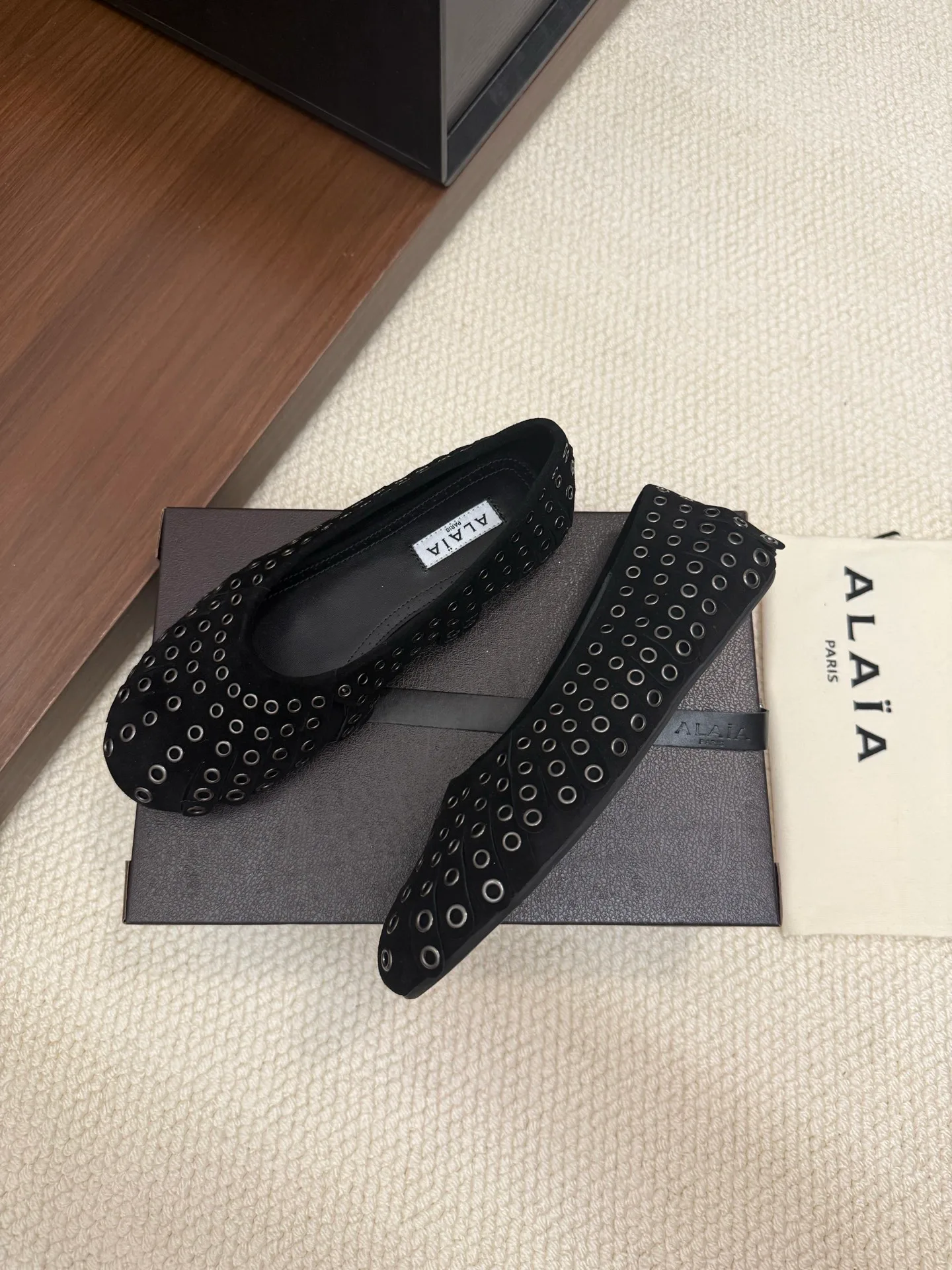 Women's Ballet Flats ALAIA 18042044
