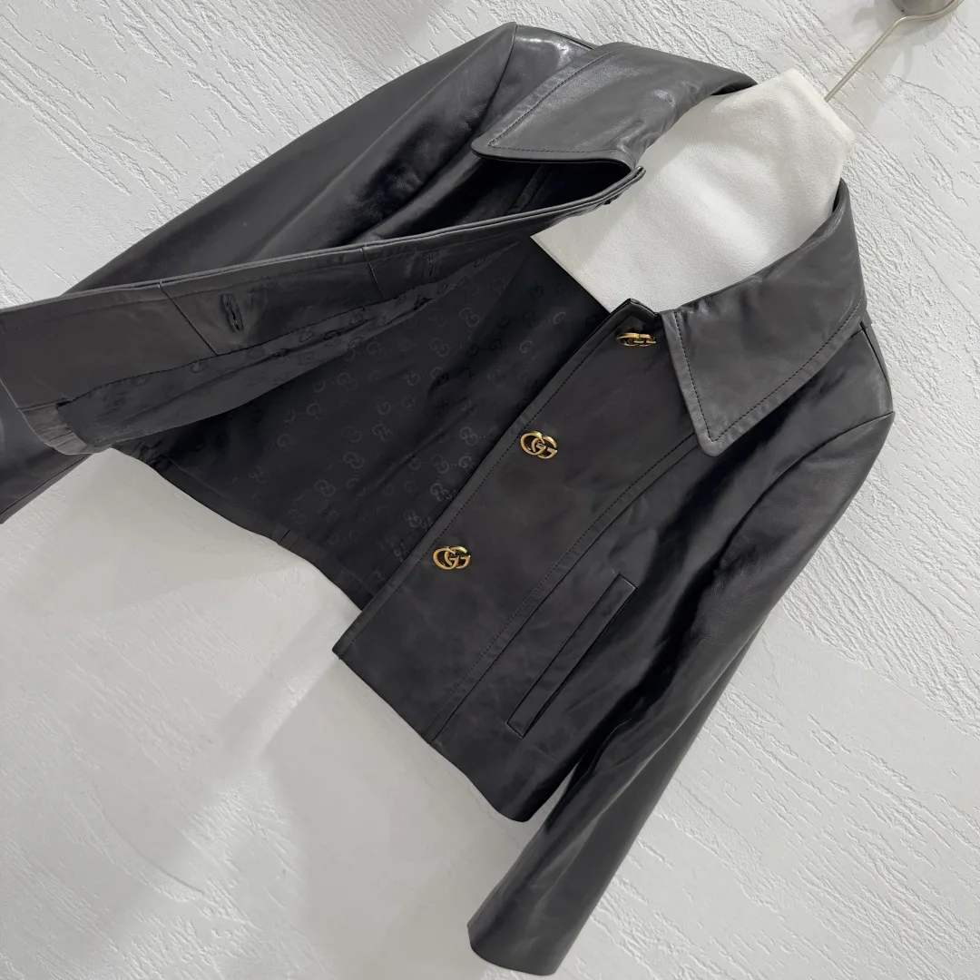 Women's Leather Jackets And Sheepskin Coats GUCCI 18064715