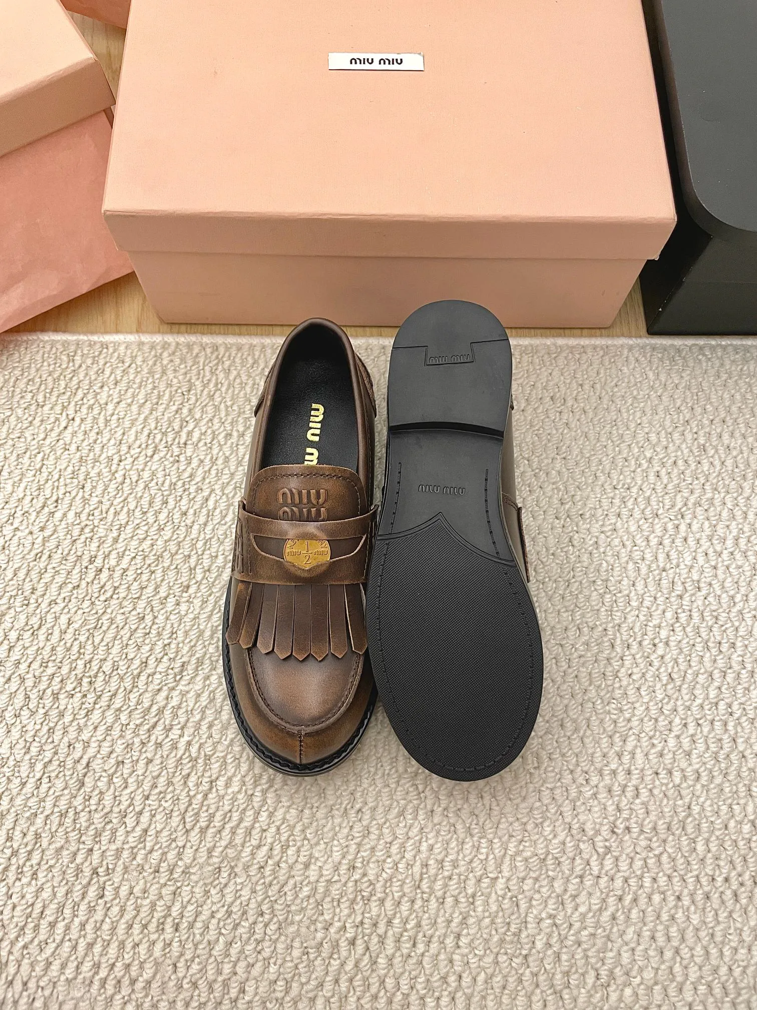 Women's Loafers And Moccasins MIU MIU 18459398