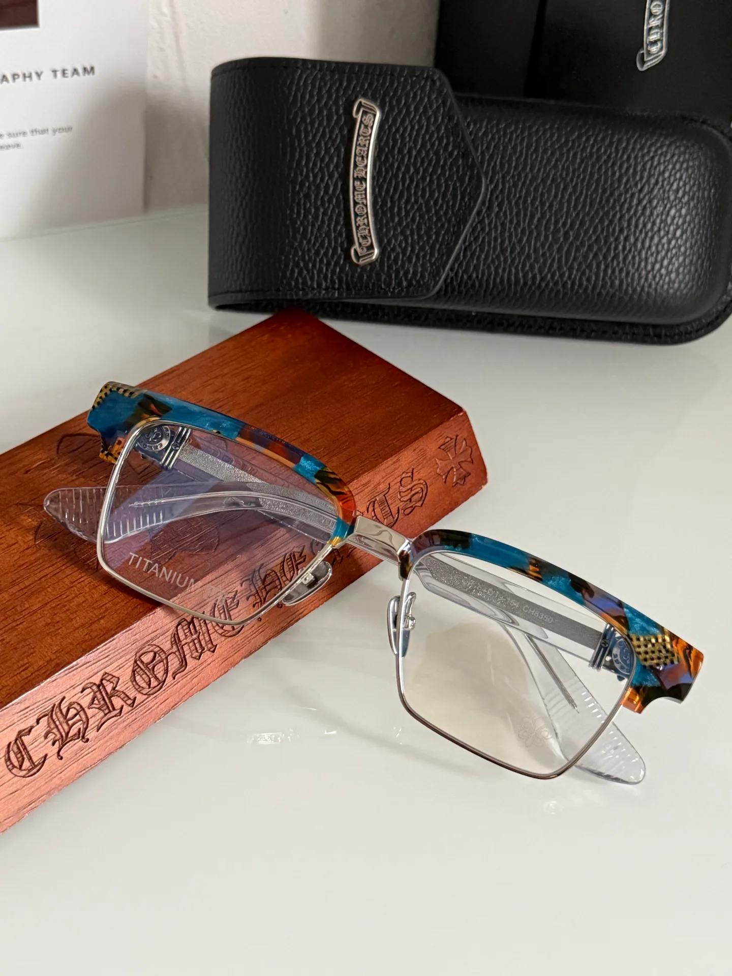 Glasses CHROME HEARTS 17565410