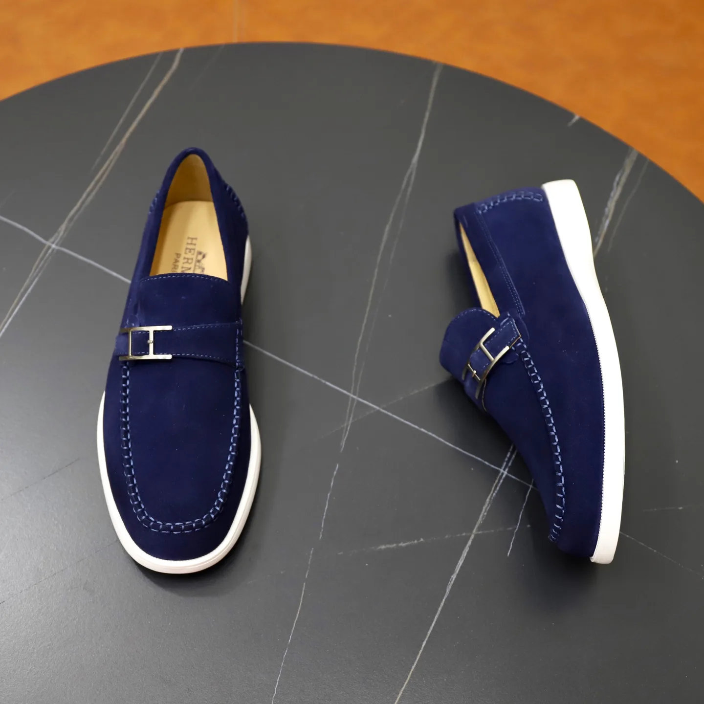 Men's Loafers And Dress Shoes HERMES 17911016