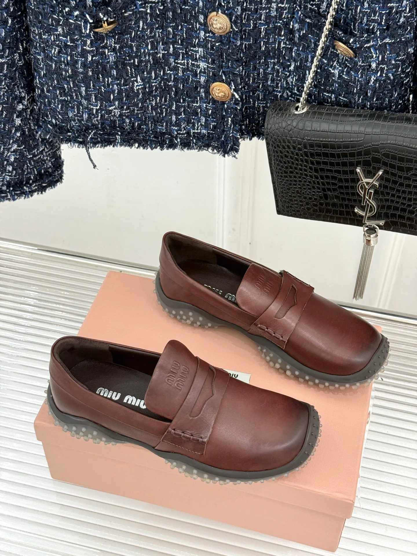 Women's Loafers And Moccasins MIU MIU 17646505