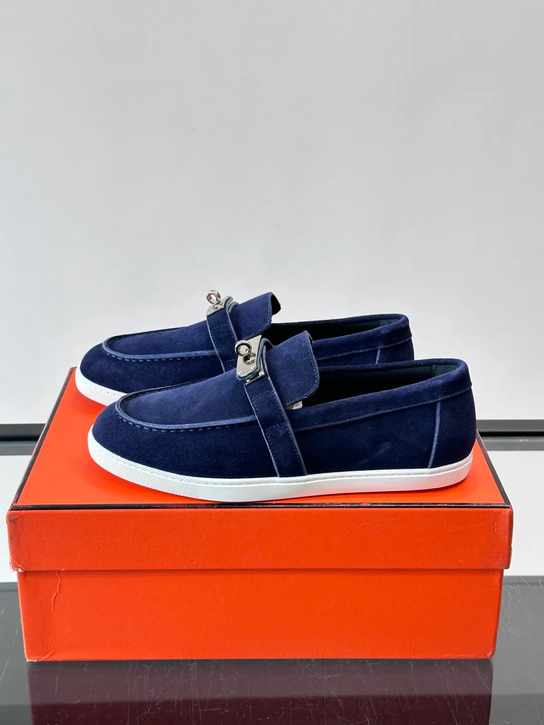 Men's Loafers And Dress Shoes HERMES 17904318