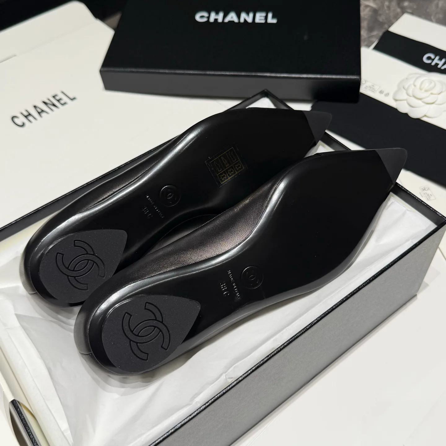 Women's Ballet Flats CHANEL 18201903