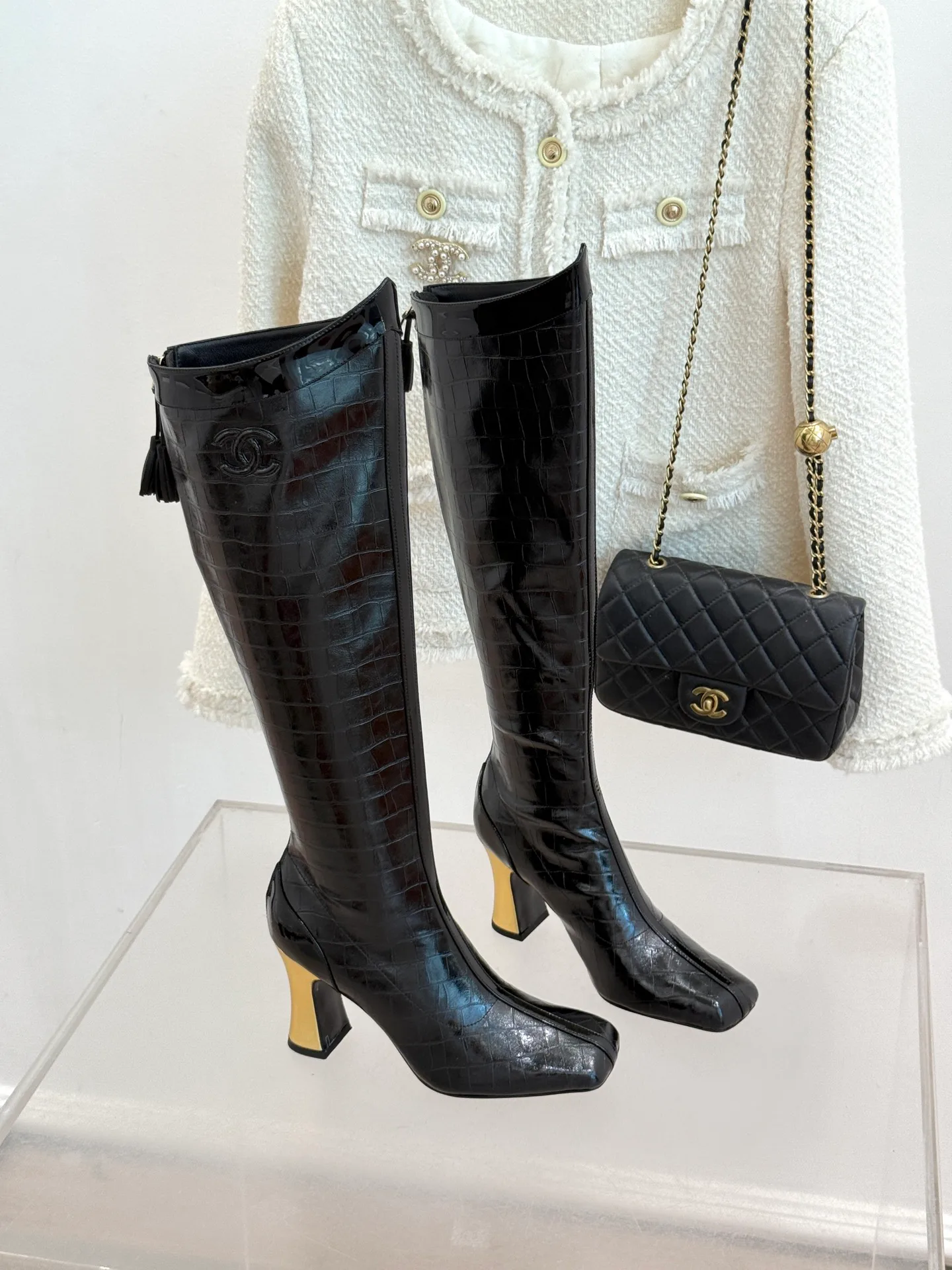 Women's Boots CHANEL 17425403