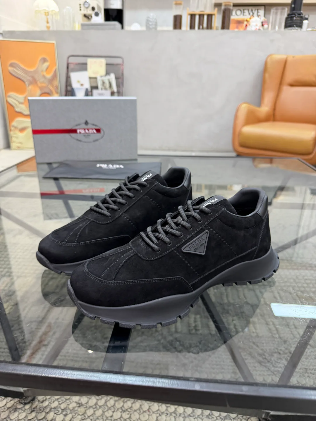 Men's Sneakers PRADA 18500115