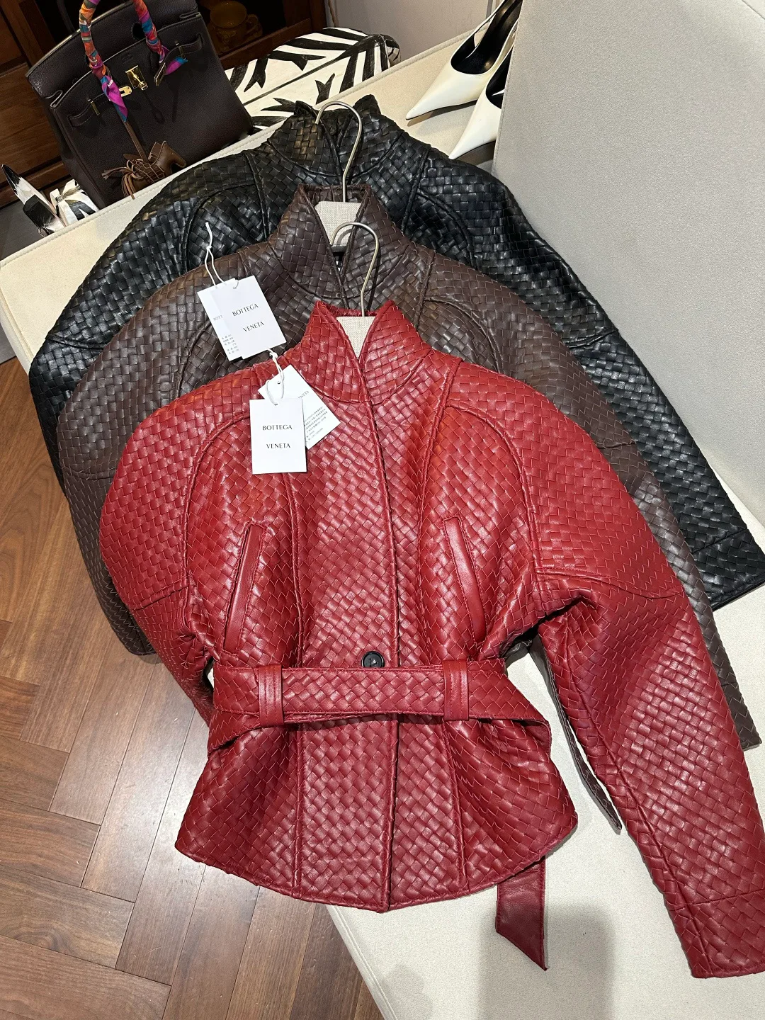 Women's Leather Jackets And Sheepskin Coats BOTTEGA VENETA 17598085