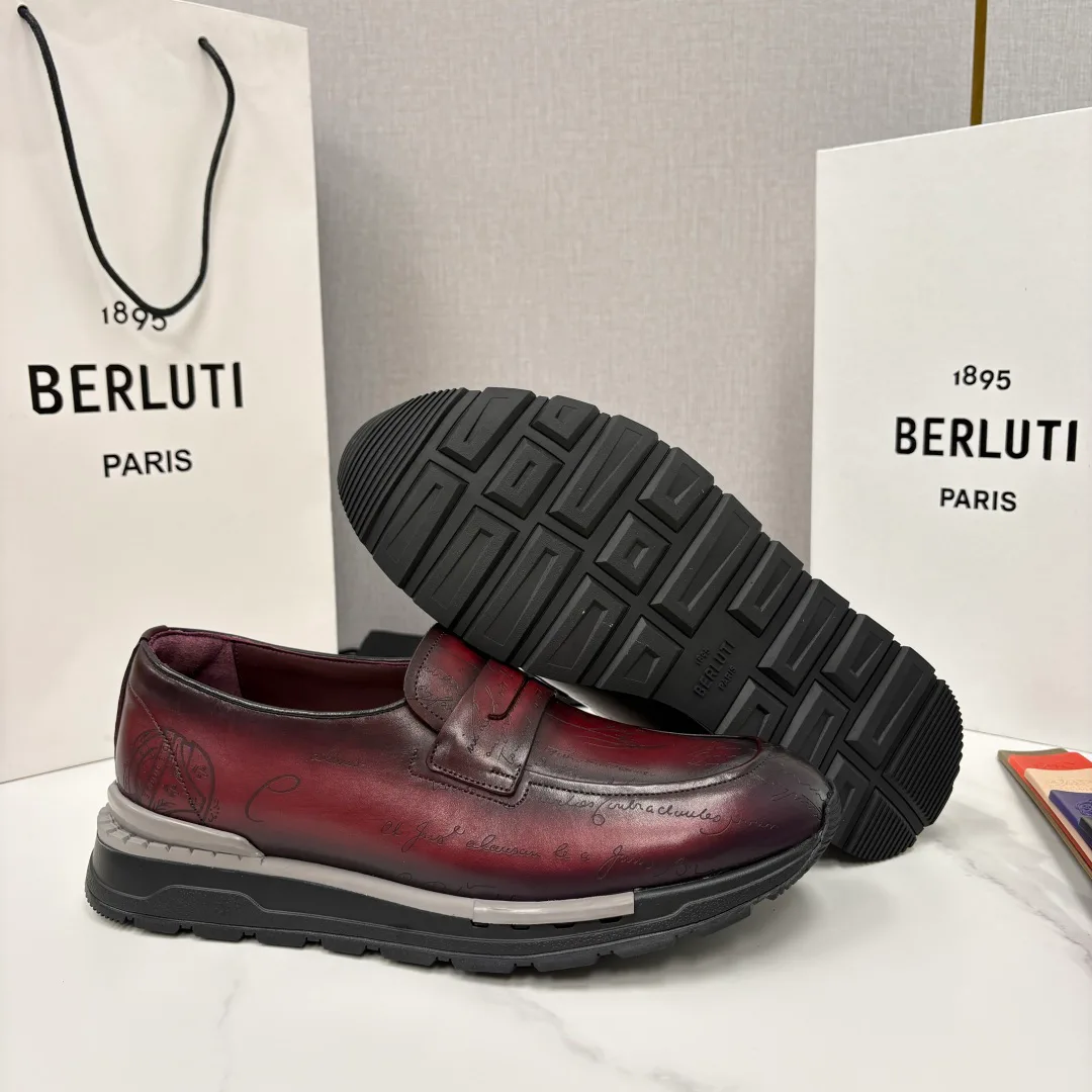 Men's Loafers And Dress Shoes BERLUTI 18000857