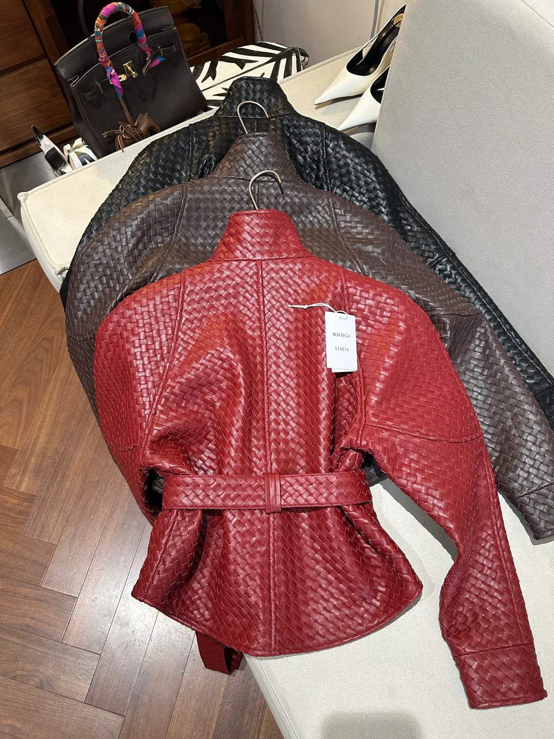 Women's Leather Jackets And Sheepskin Coats BOTTEGA VENETA 17598085