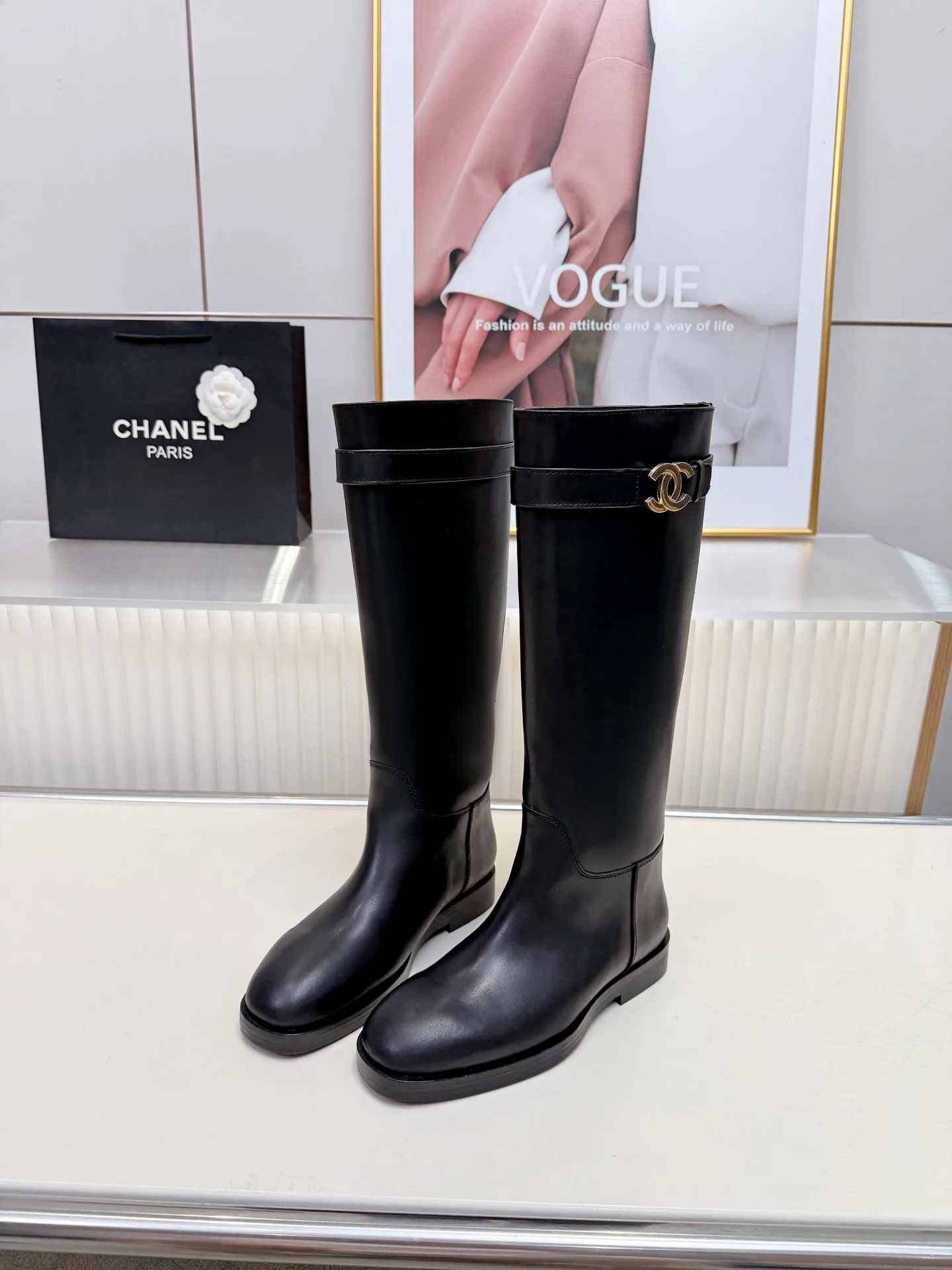 Women's Boots CHANEL 18198229
