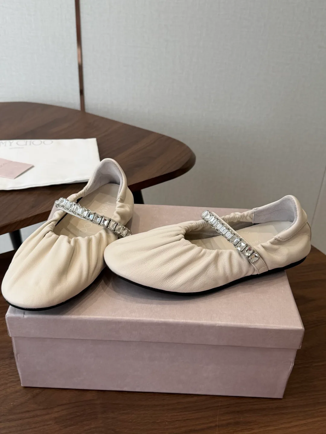 Women's Ballet Flats JIMMY CHOO 18258082