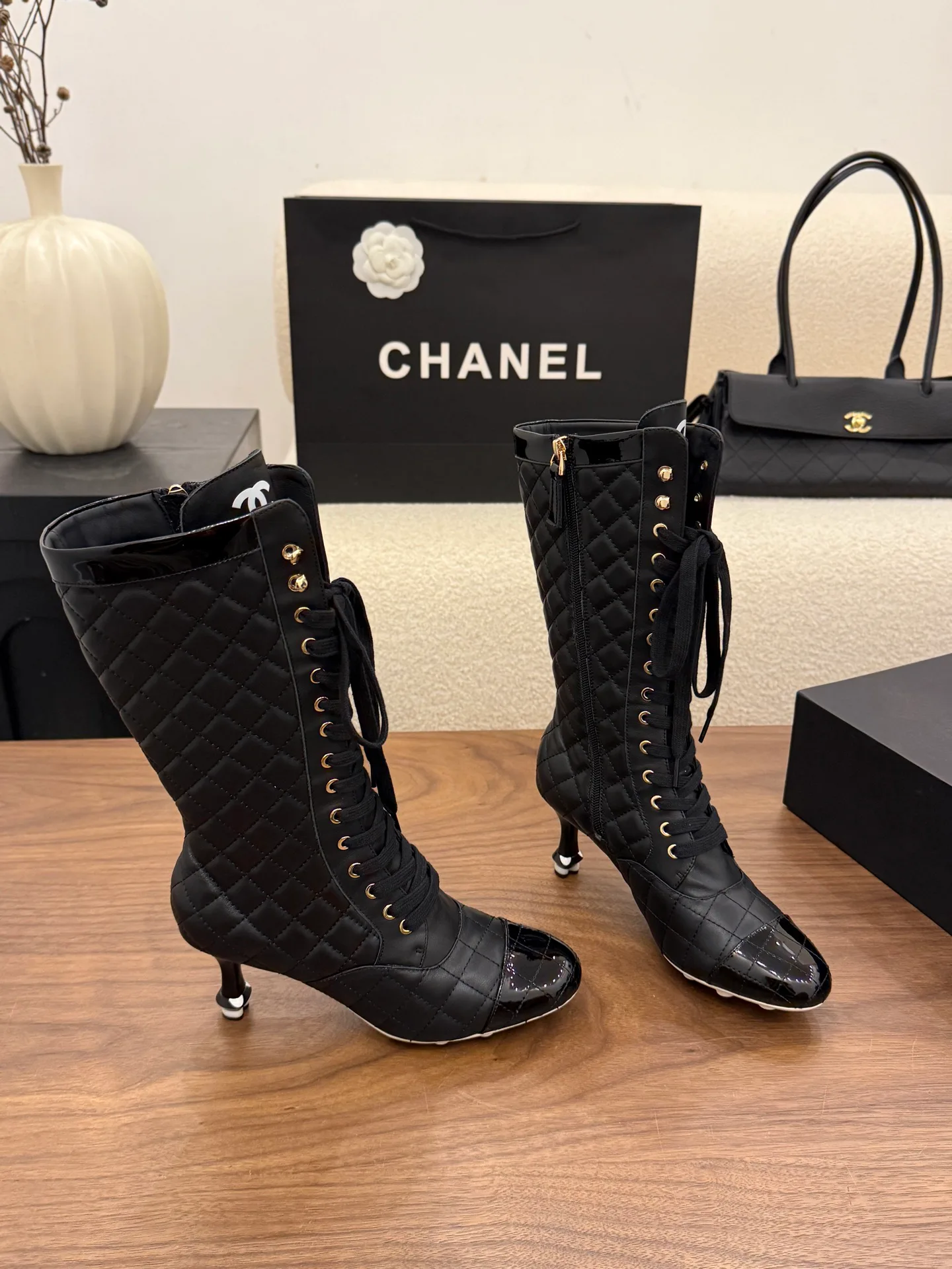 Women's Boots CHANEL 17920836