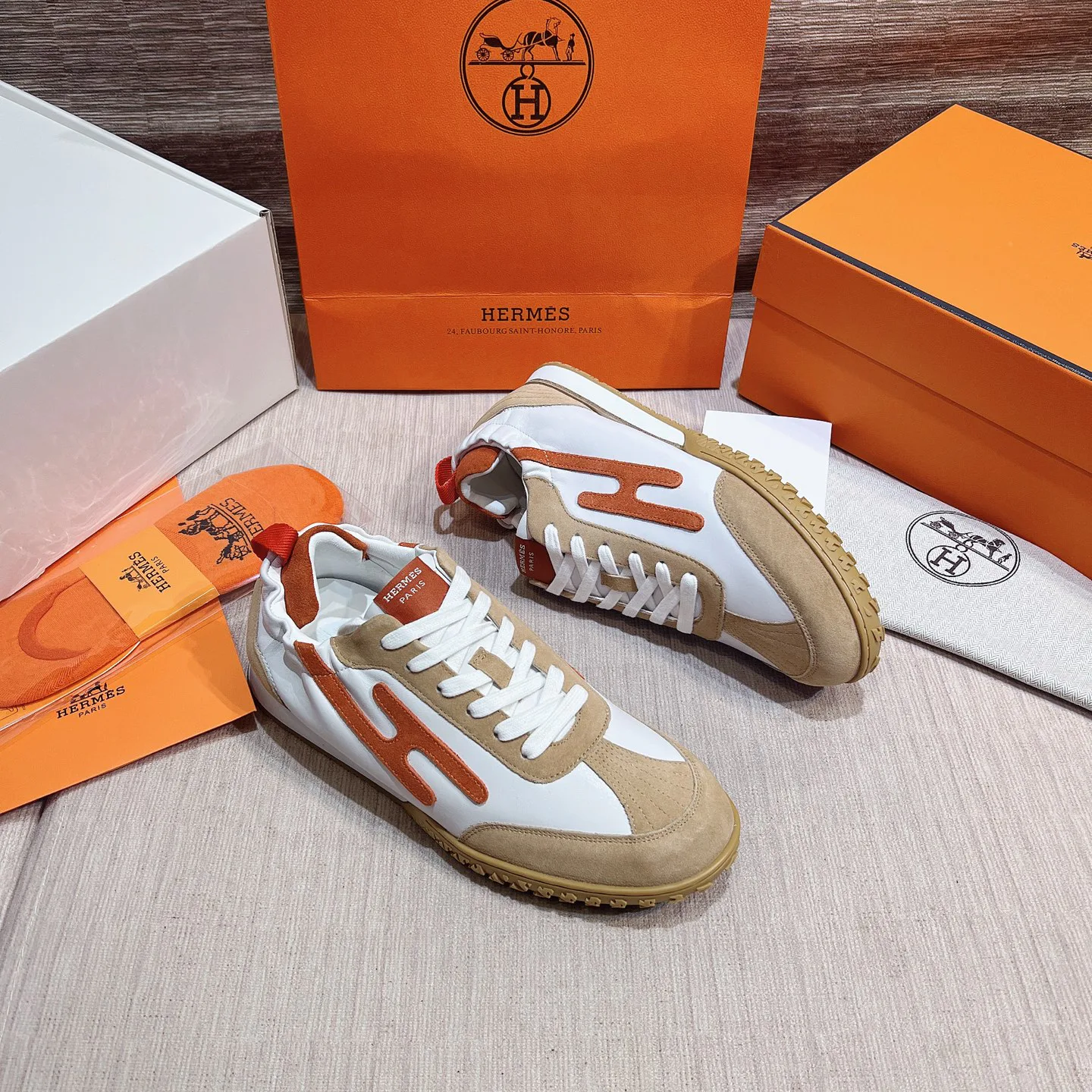 Men's Sneakers HERMES 17749545