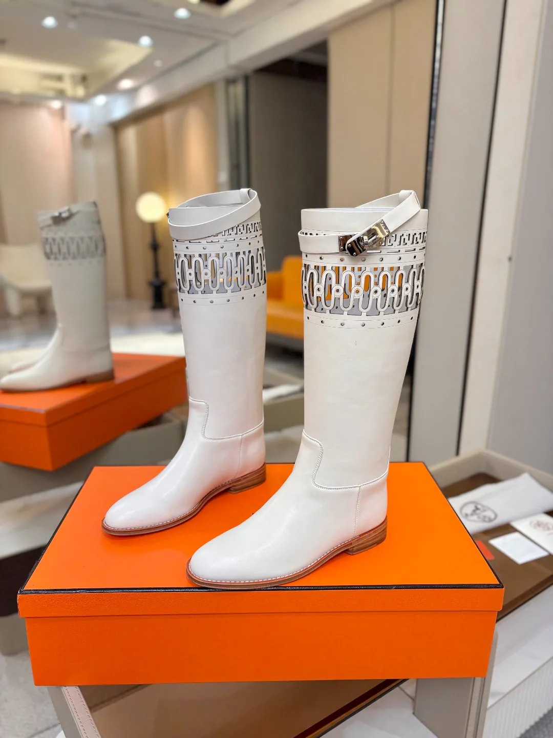 Women's Boots HERMES 18521304