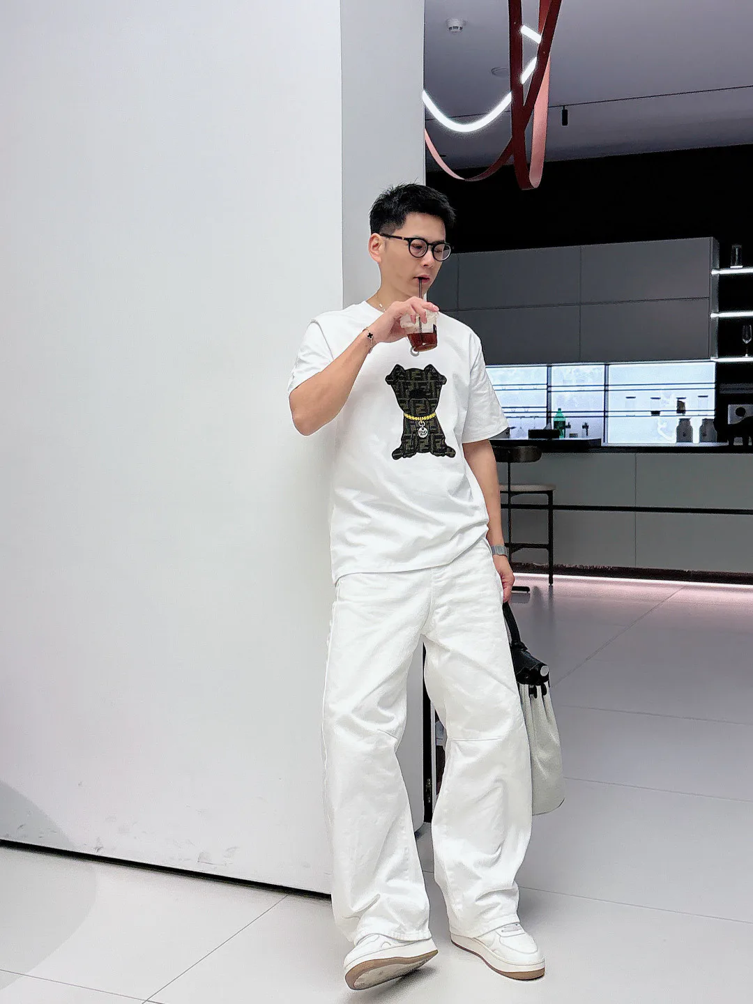 Men's T-Shirts FENDI 17349058