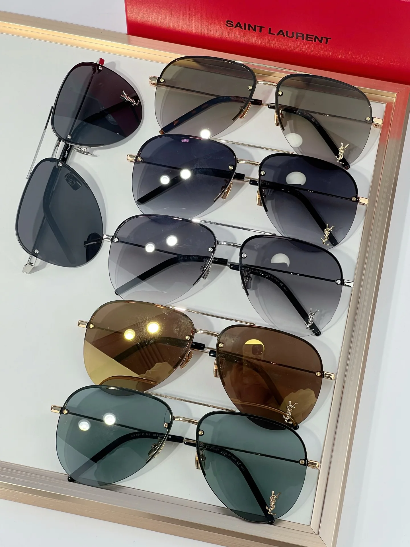 Glasses SAINT LAURENT 17825753