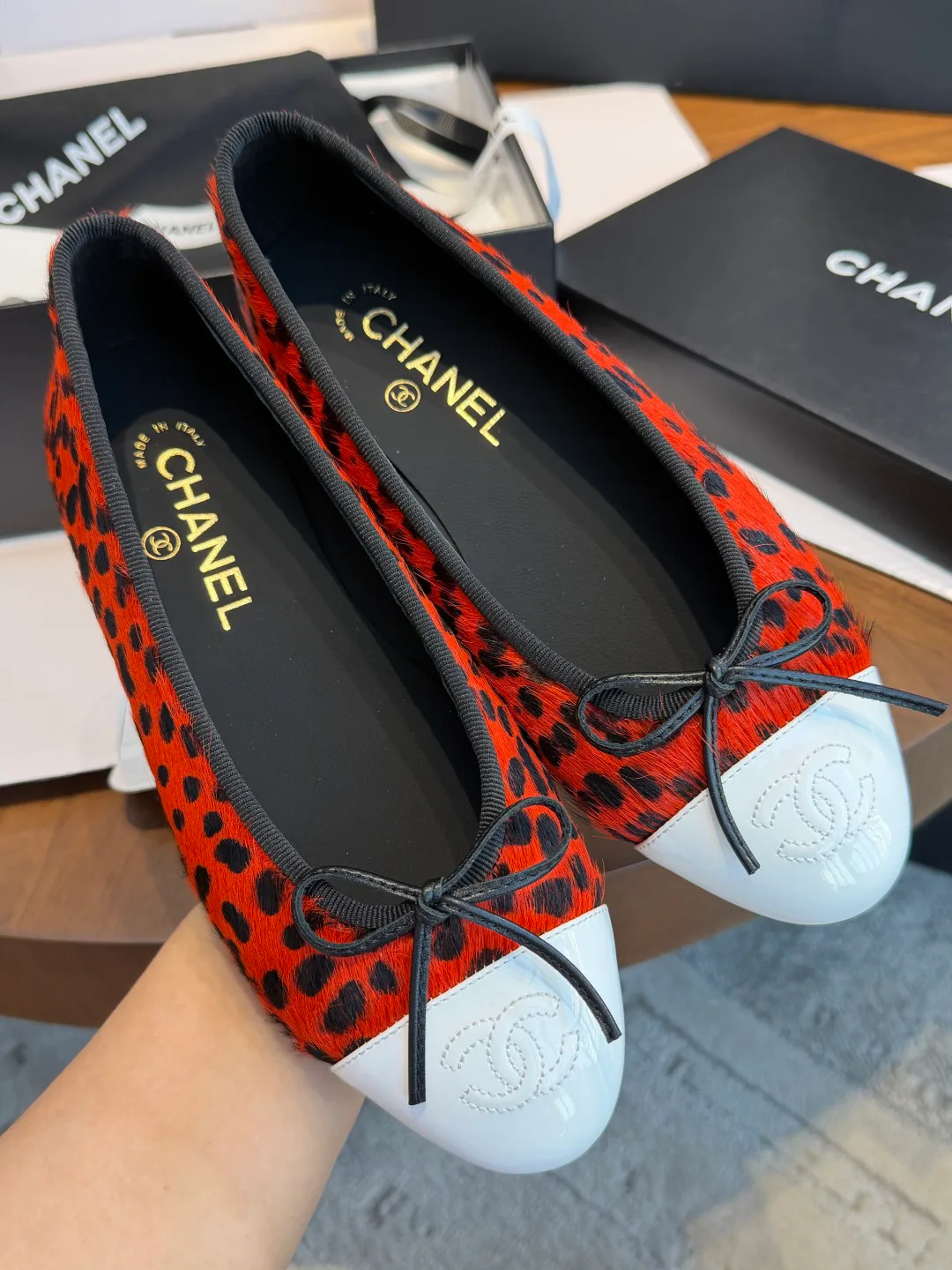 Women's Ballet Flats CHANEL 17480186