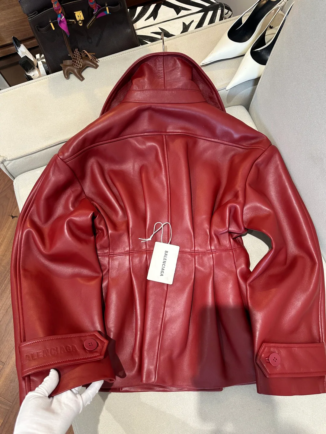Women's Leather Jackets And Sheepskin Coats BALENCIAGA 18515828