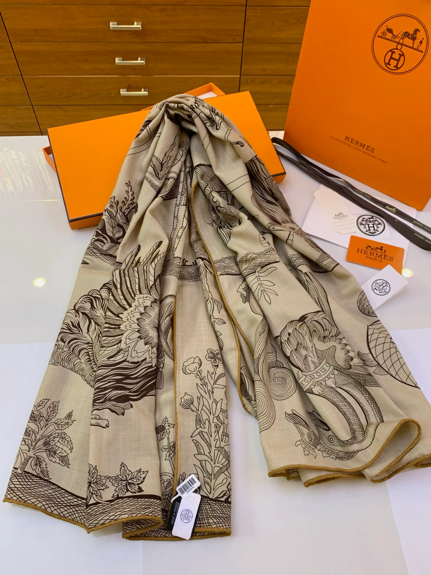 Scarves HERMES 17712853