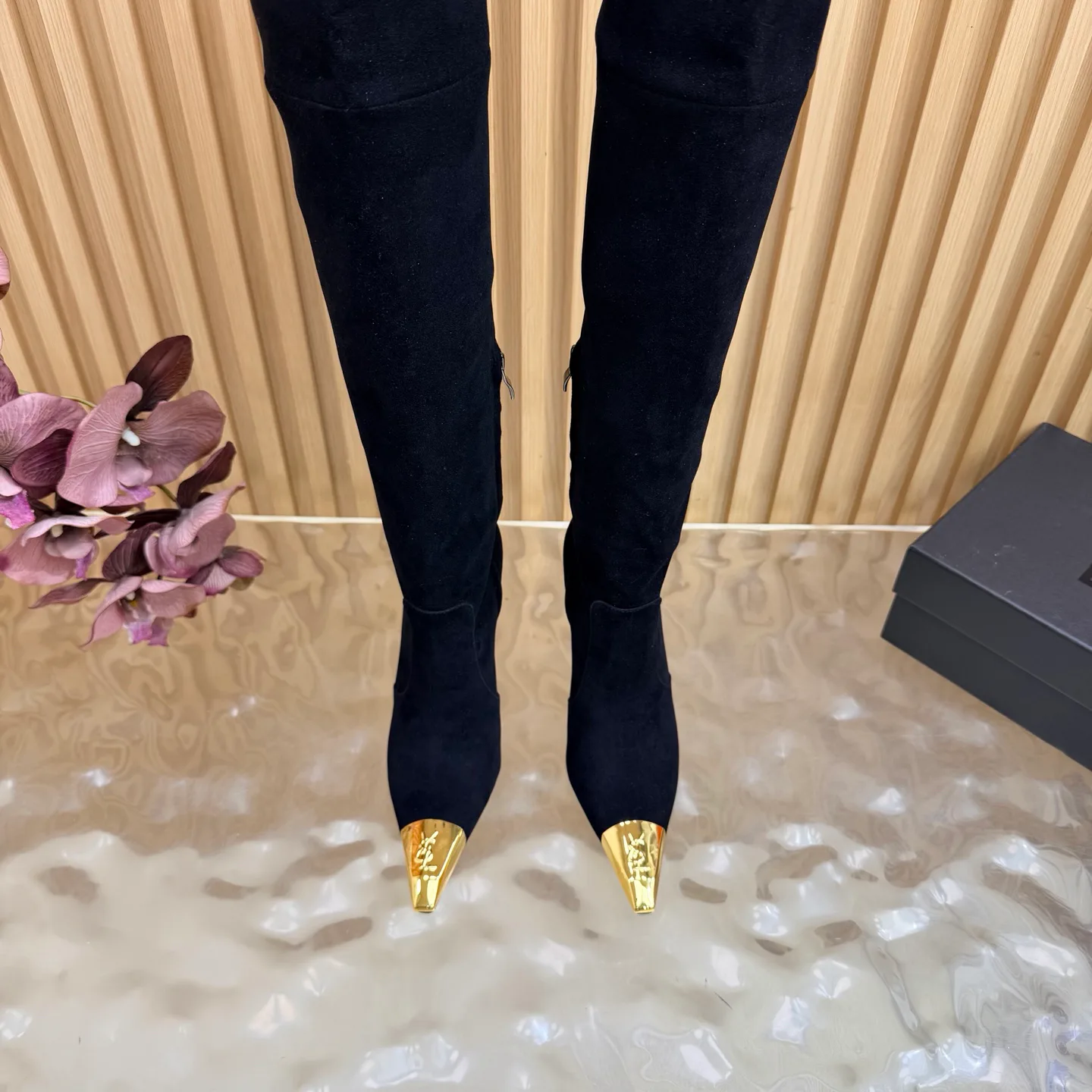 Сапоги Женские Saint Laurent 18676695