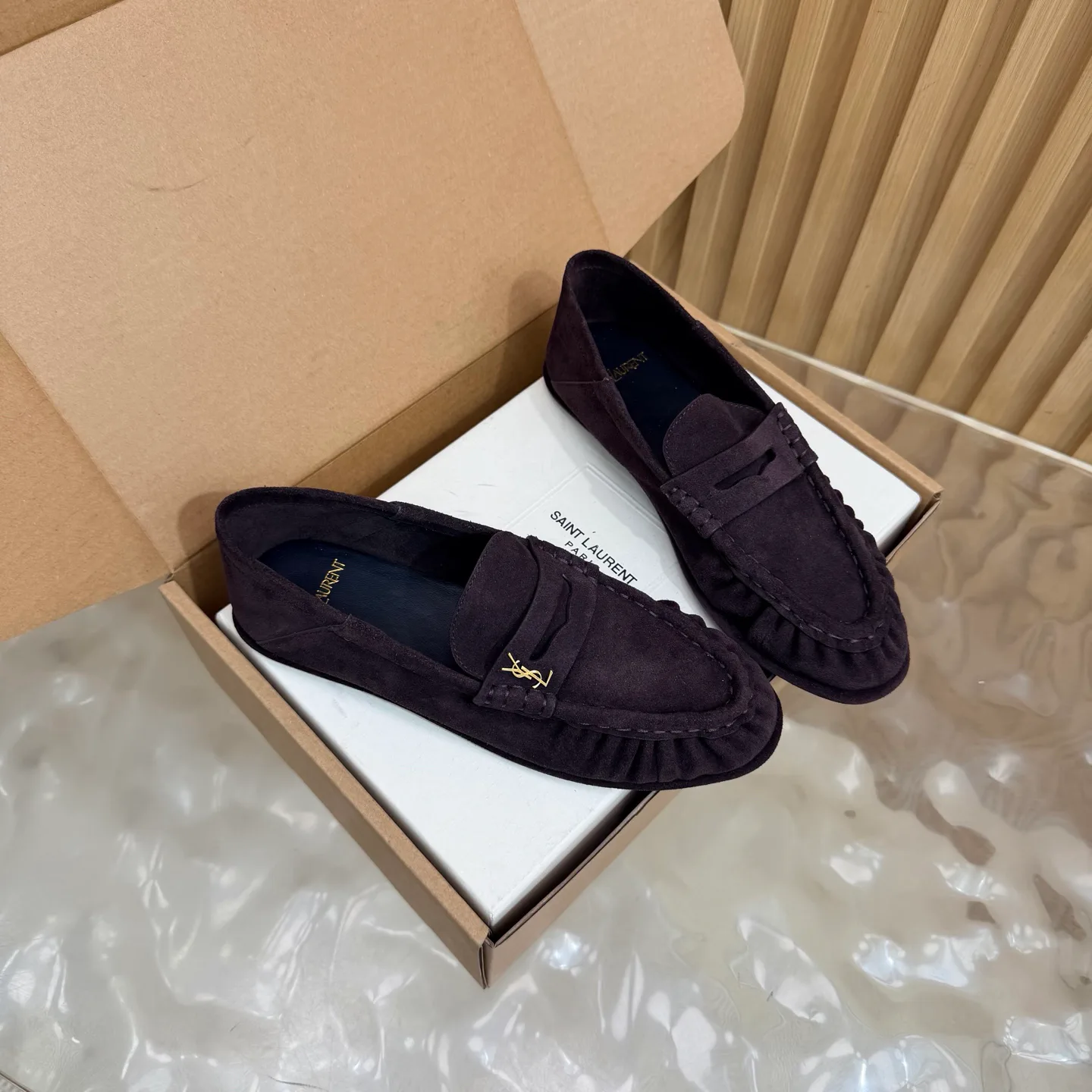 Women's Loafers And Moccasins SAINT LAURENT 17926441