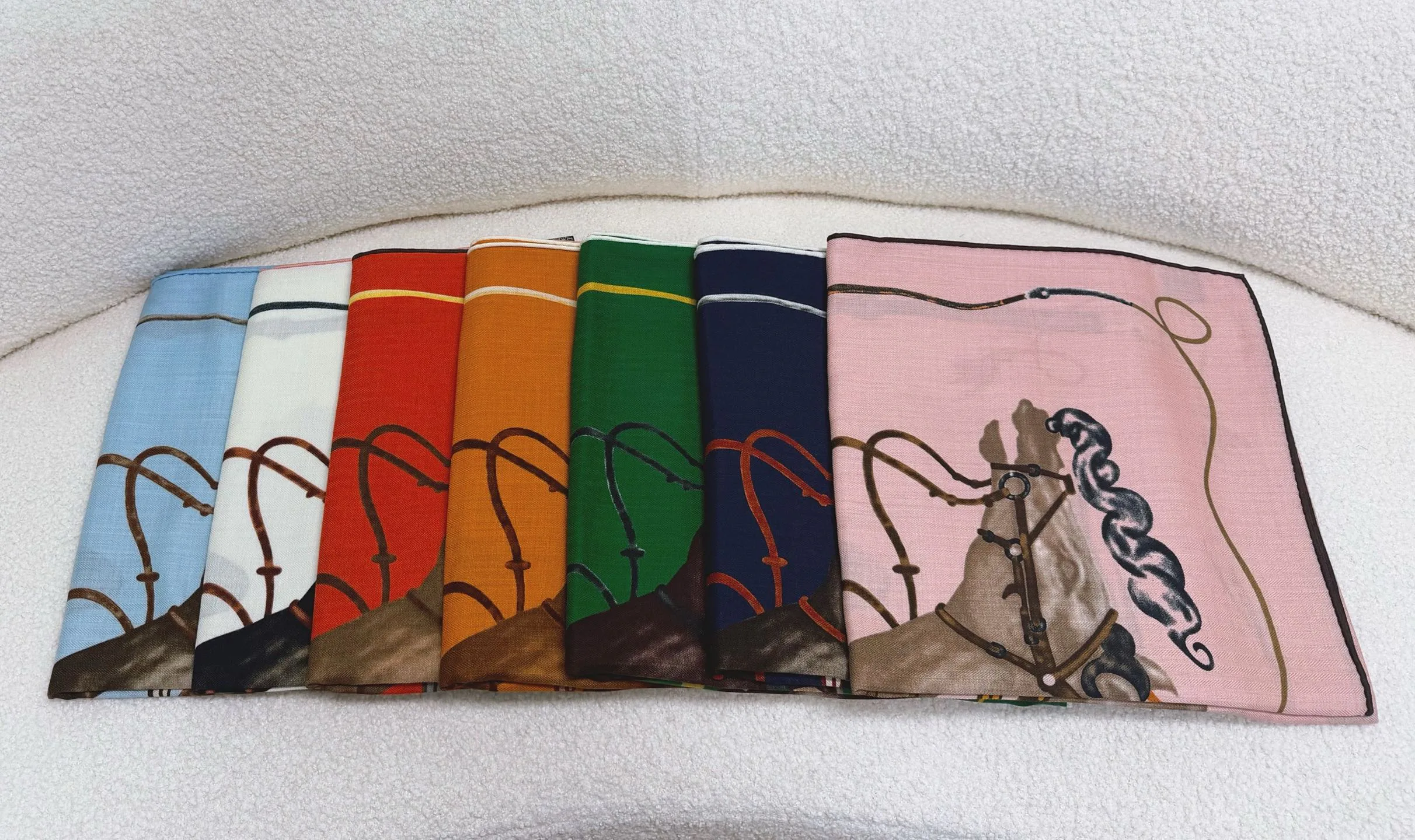 Silk Scarves HERMES 18003281