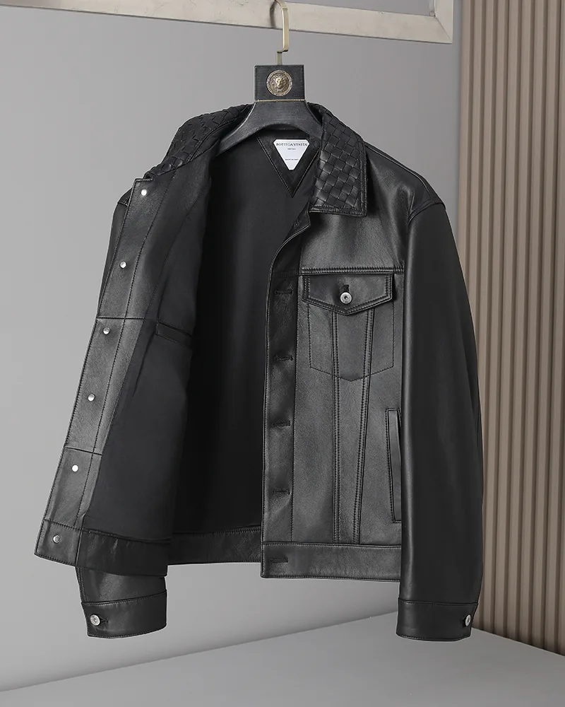 Men's Leather Jackets And Sheepskin Coats BOTTEGA VENETA 18157016