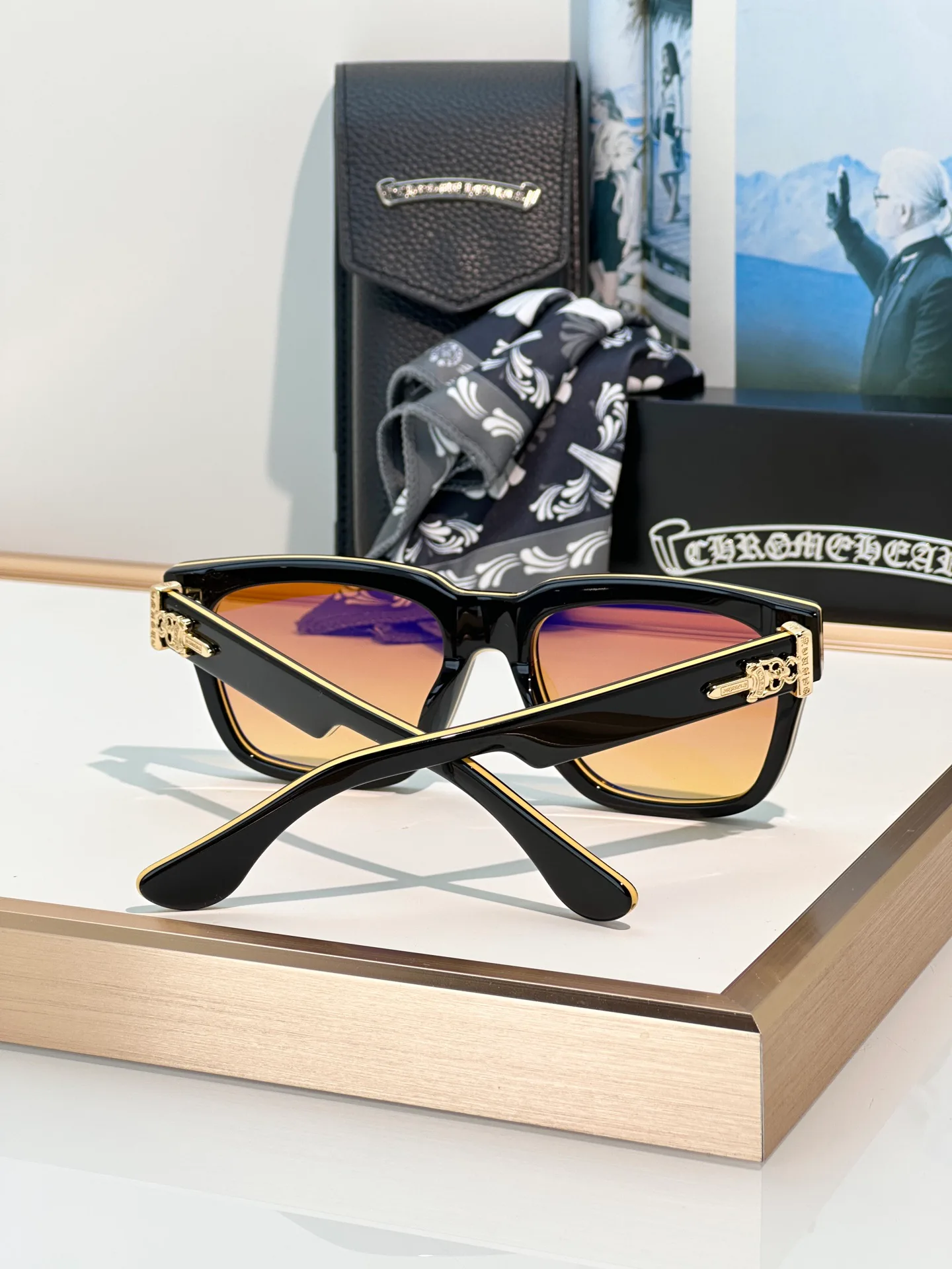Glasses CHROME HEARTS 18398481