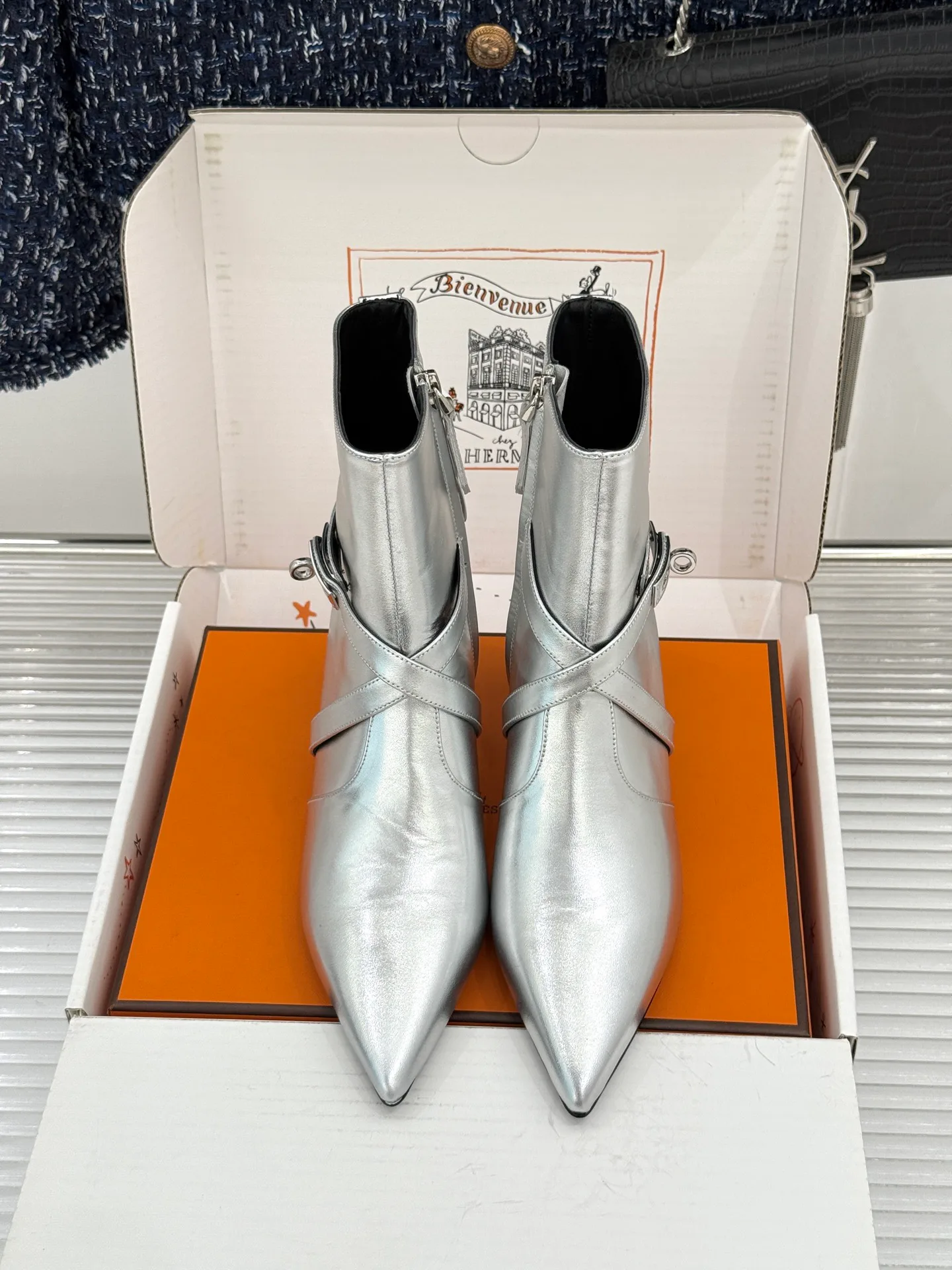Women's Booties HERMES 17724113