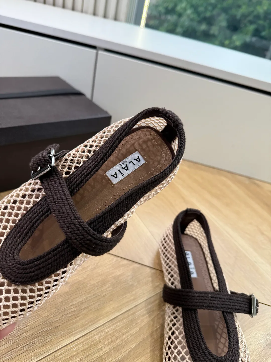 Women's Ballet Flats ALAIA 17480793