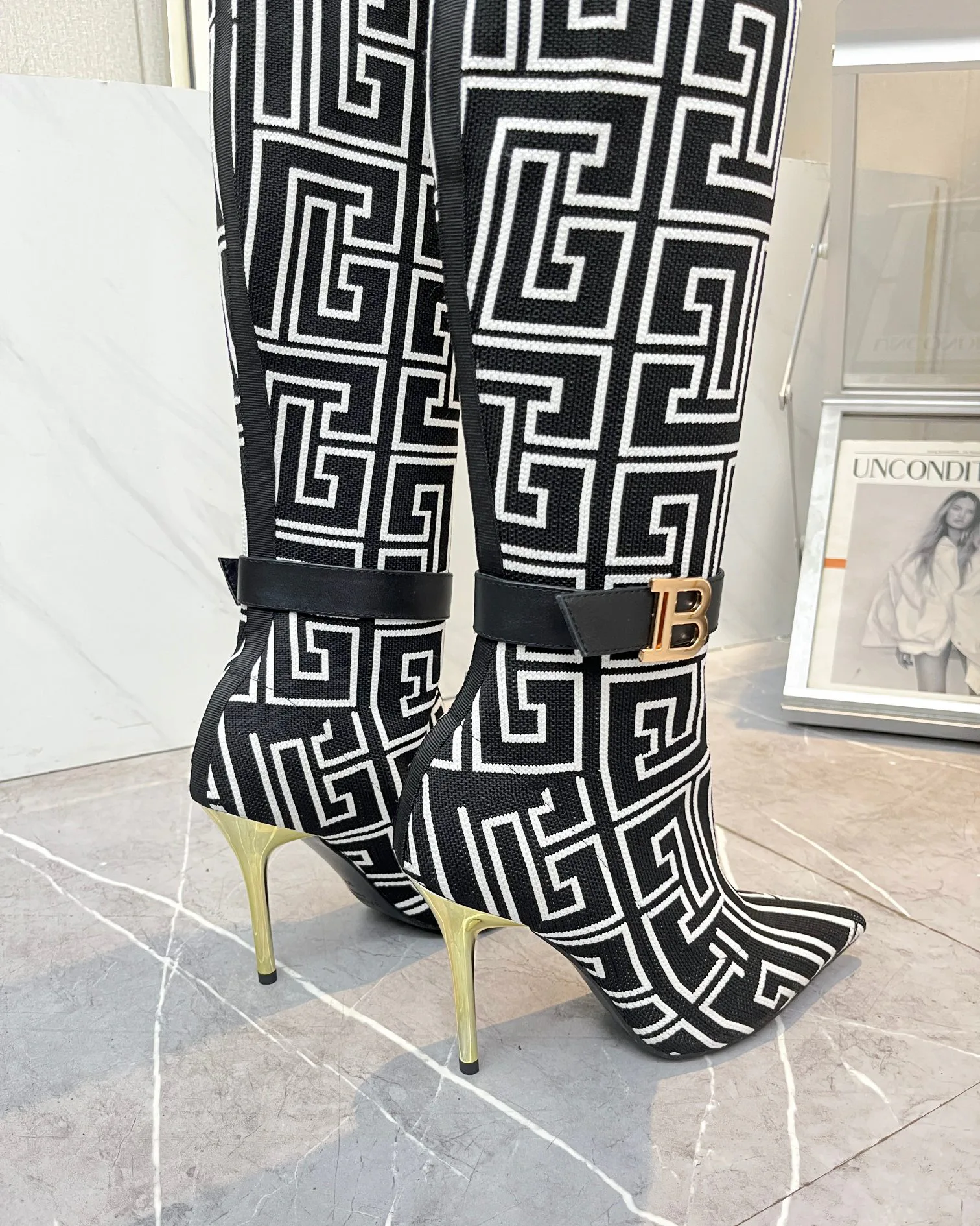 Women's Boots BALMAIN 18104234