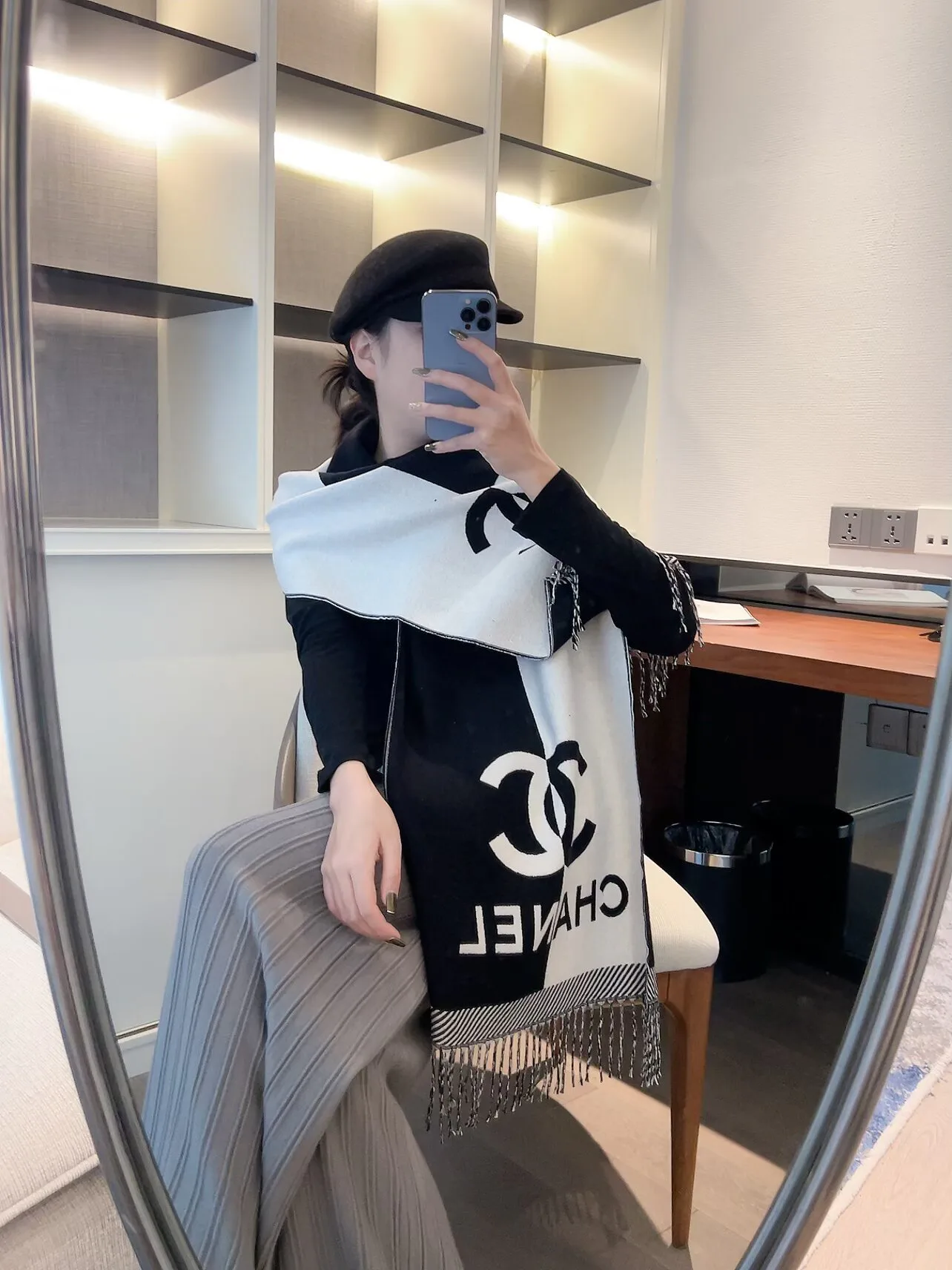 Scarves CHANEL 18002969