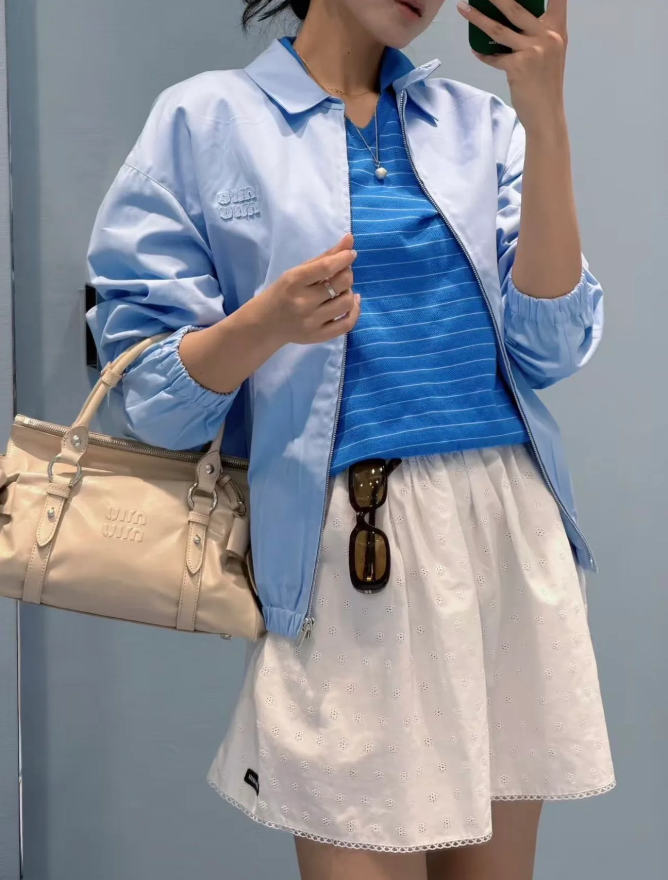 Women's Jackets And Down Jackets MIU MIU 17606581