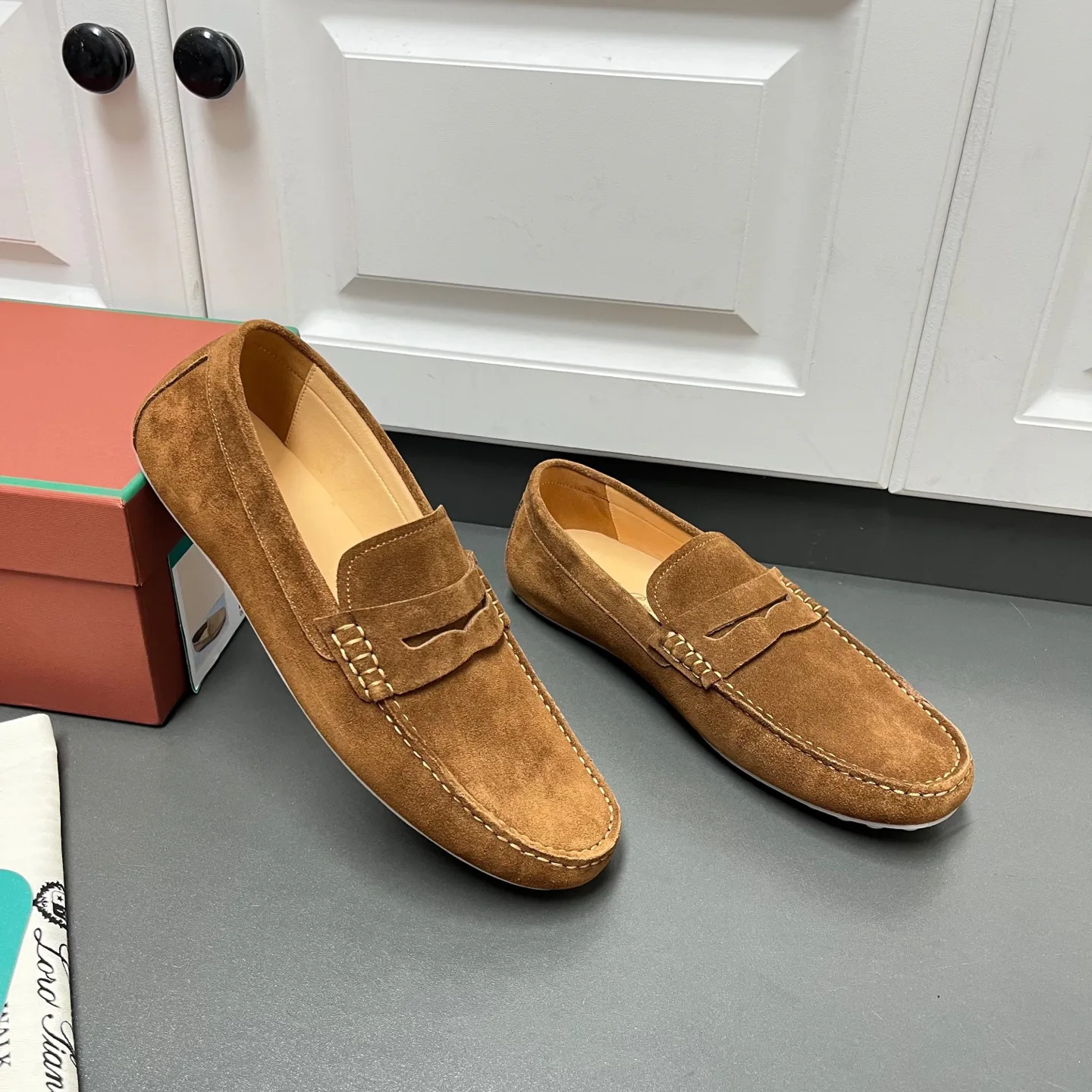 Men's Loafers And Dress Shoes LORO PIANA 17457815