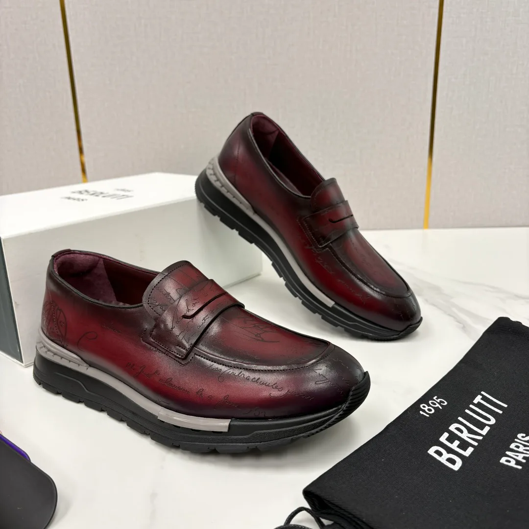 Men's Loafers And Dress Shoes BERLUTI 18000857
