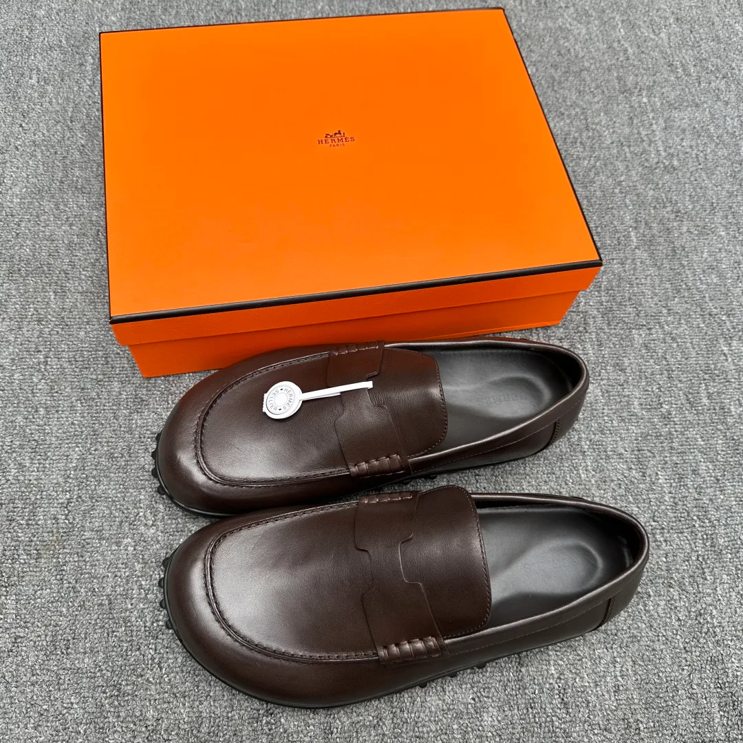 Men's Loafers And Dress Shoes HERMES 18076231
